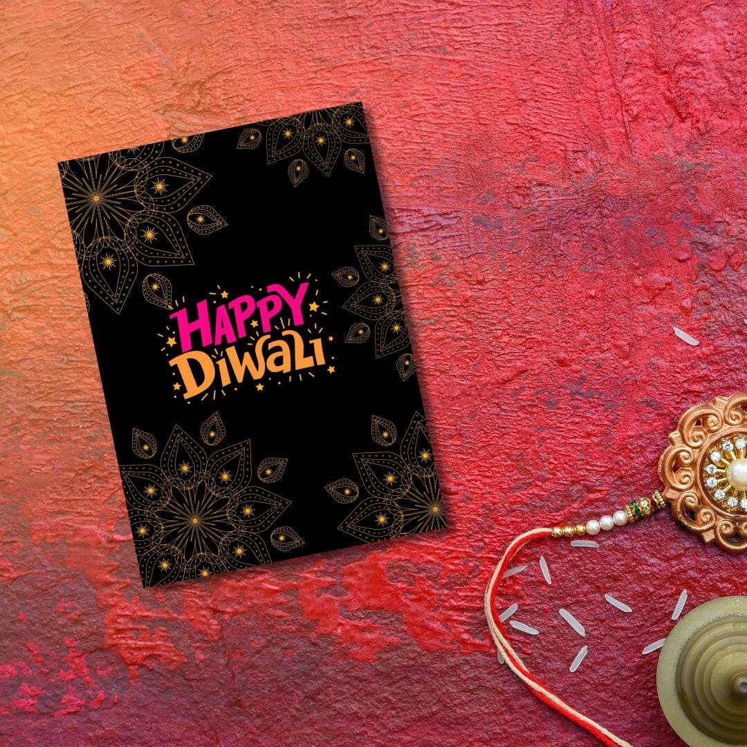 Happy Diwali Card, Hindu Festival Greetings