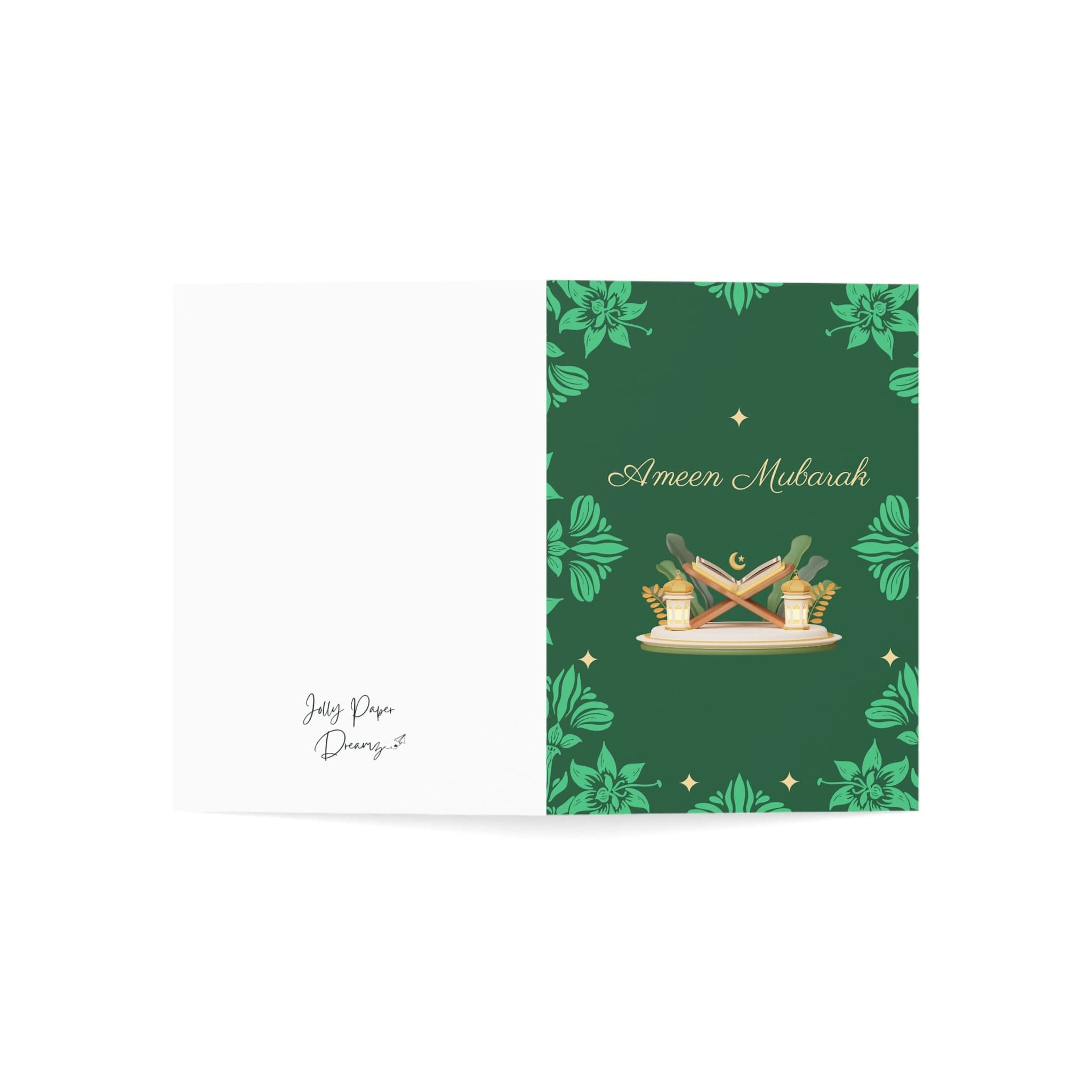 Ameen Mubarak Card, Muslim Congratulations - image 4