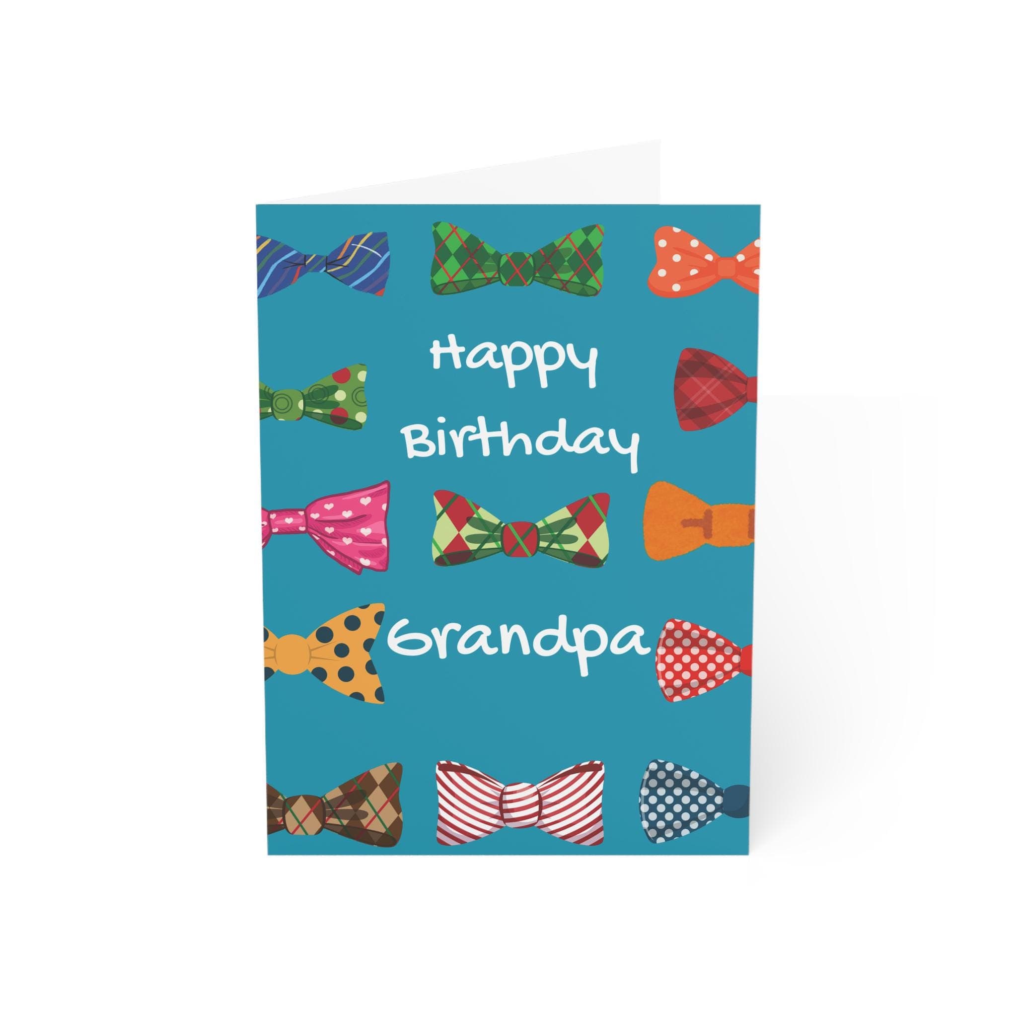 Grandpa Birthday Card: 110lb Card Stock, White Envelope Included - image 3