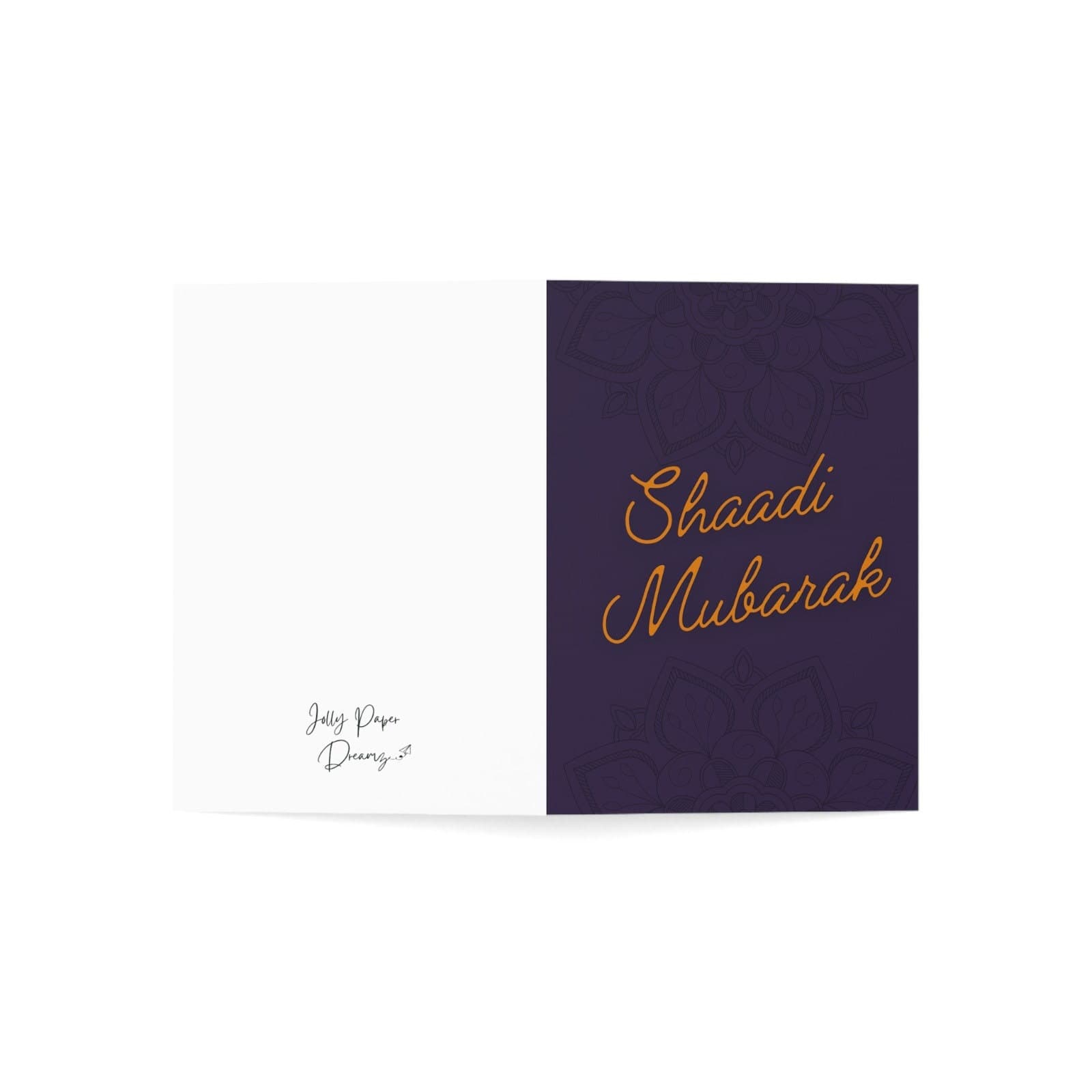Shadi Mubarak Wedding Card, Desi Wedding Celebration - image 4