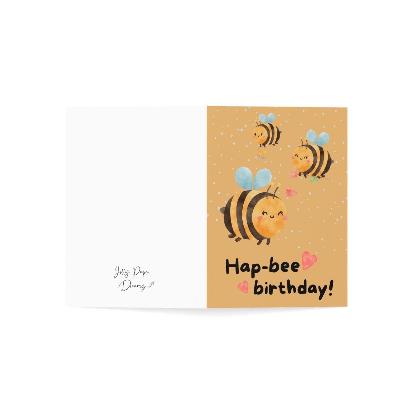 Funny Bee Birthday Card, Pun Birthday (4.25x6.25) - image 3