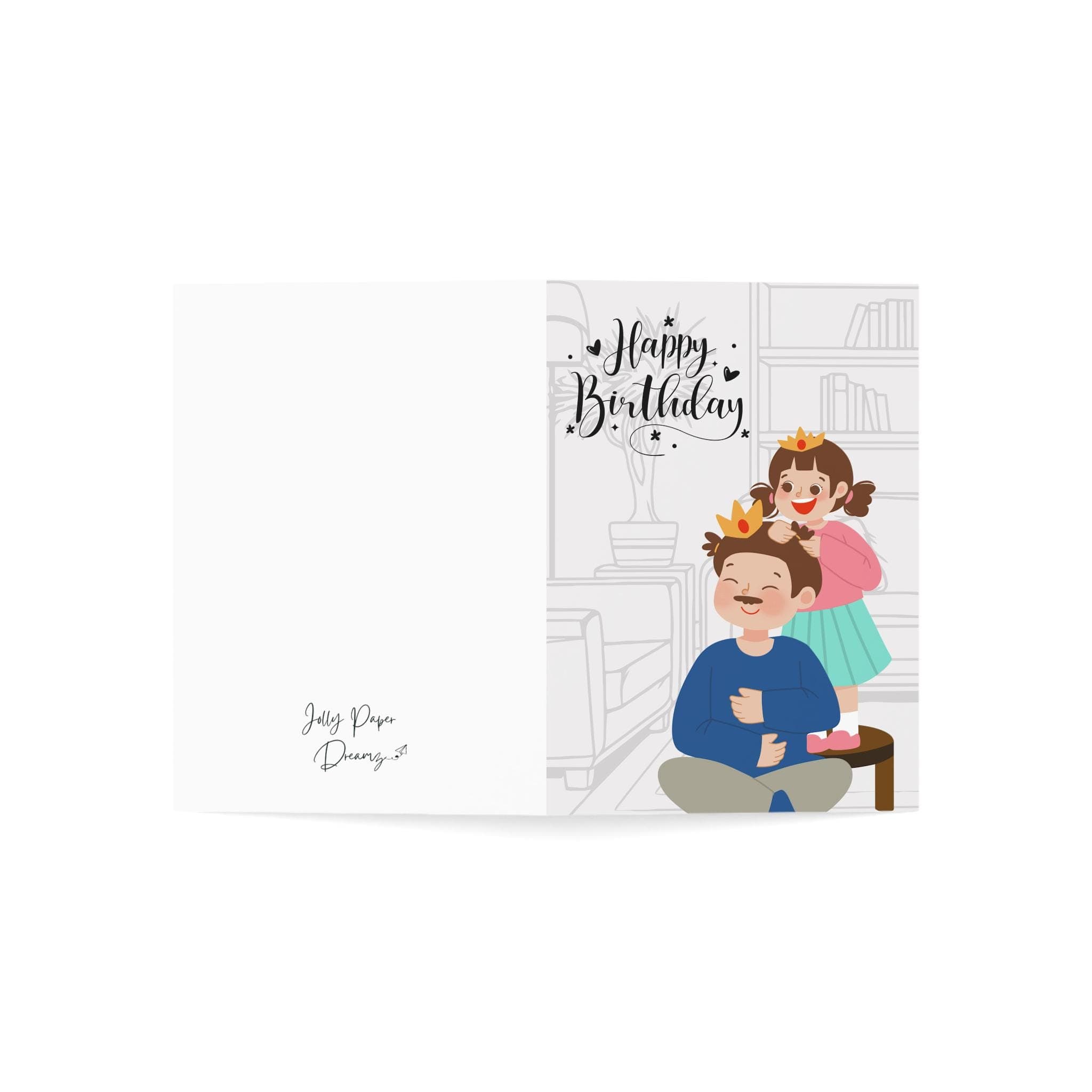 Dad Birthday Card from Daughter, Personalized Card - image 4