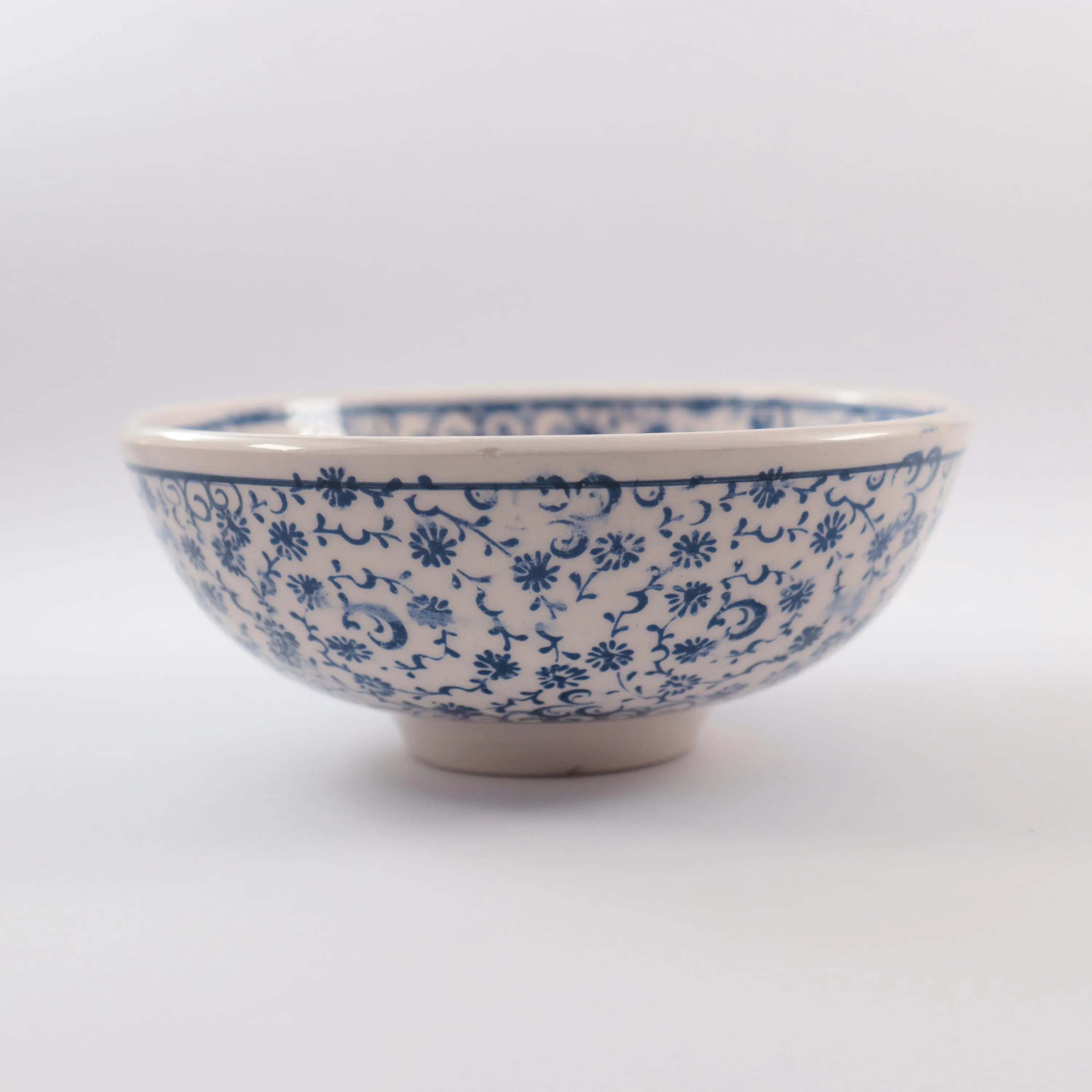 Handmade Turkish Halic Pattern Ceramic Bowl, Bosphorus Golden Horn Motif Serving Bowl, Snack Pot, Decorative Salad Bowl, Ceramic Art - image 5