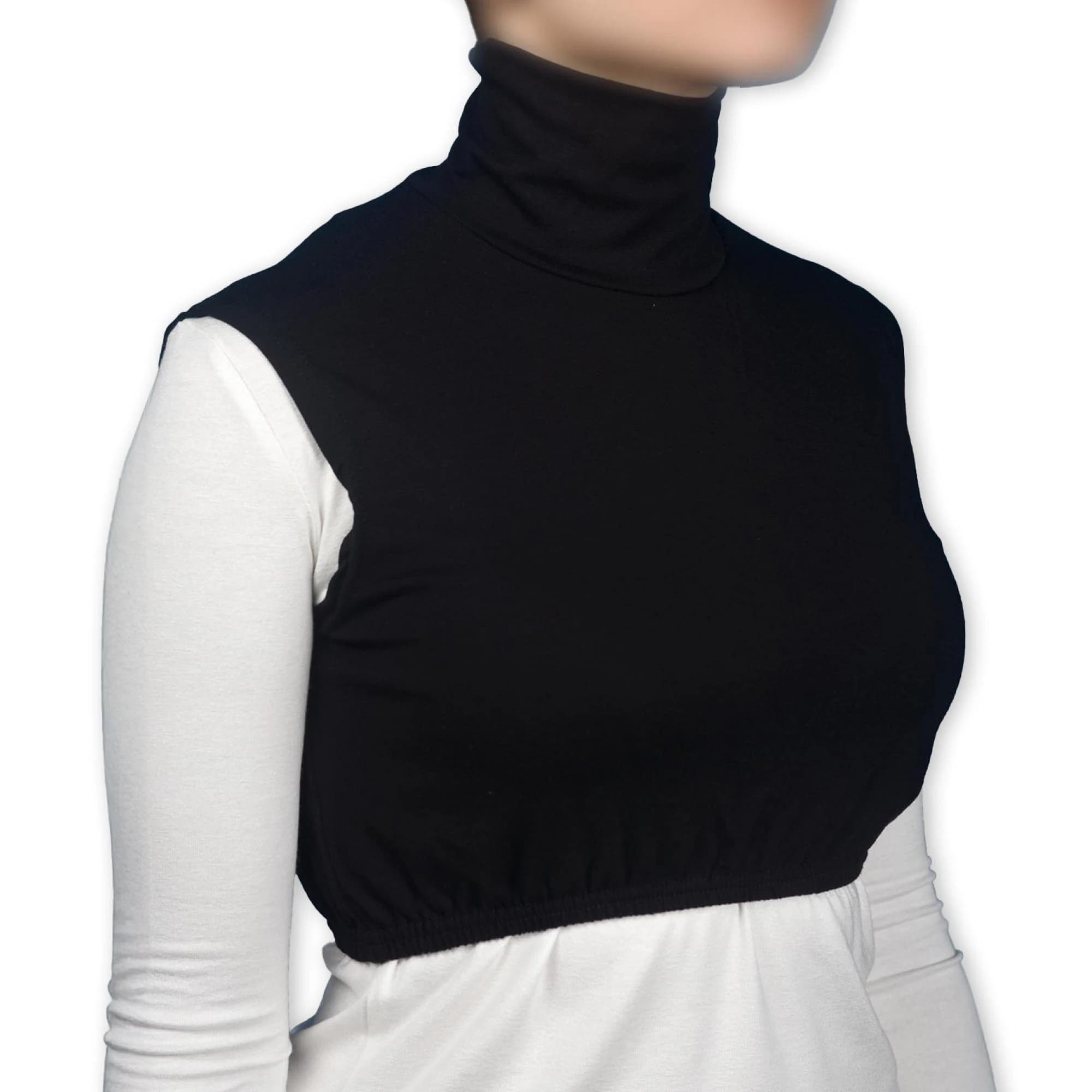 Practical Neck and Chest Cover | Seamless Fake Collar under Dresses and Tops |  Lycra Half Body Shaper for Women