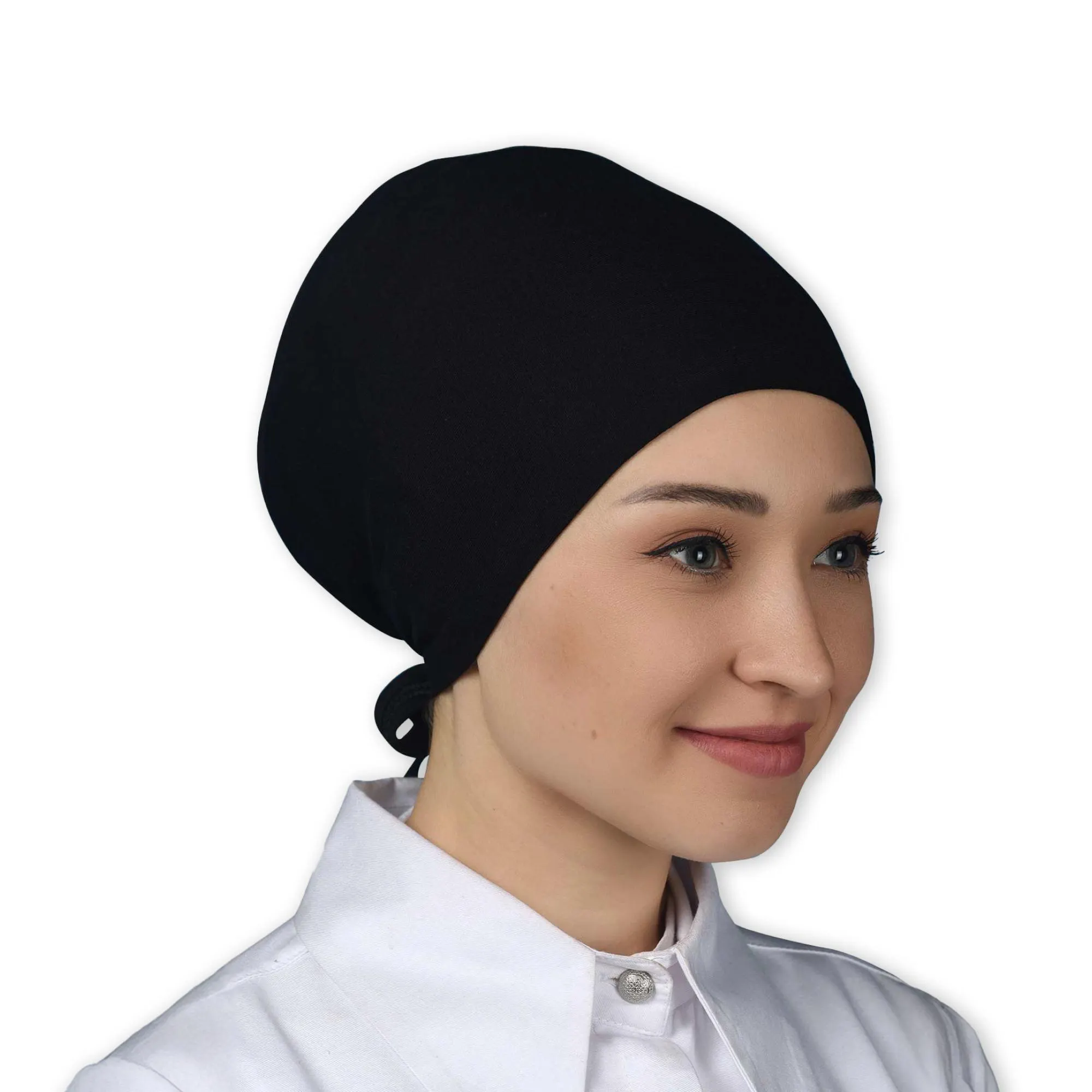 Lace Hijab Bonnet Non Slip, Cotton Undercap Hijab, Seamless Under Hijab Cap, Muslim Head Cover, Comfortable Inner Hijab
