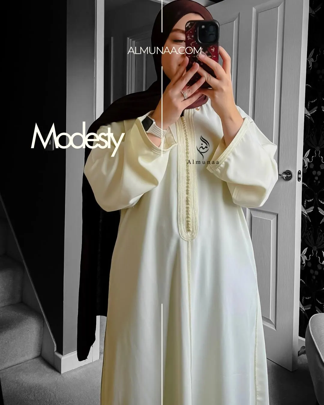 Handmade Women’s Moroccan Gandoura Kaftan available in different colors Moroccan Djellaba Women