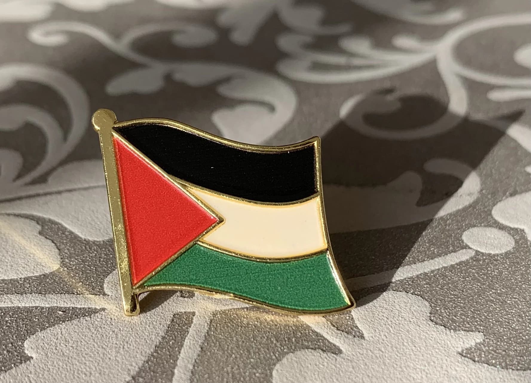 Palestine pin badge Palestine fundraiser Gaza badge Palestine enamel lapel pin badge Gaza fundraiser - image 4
