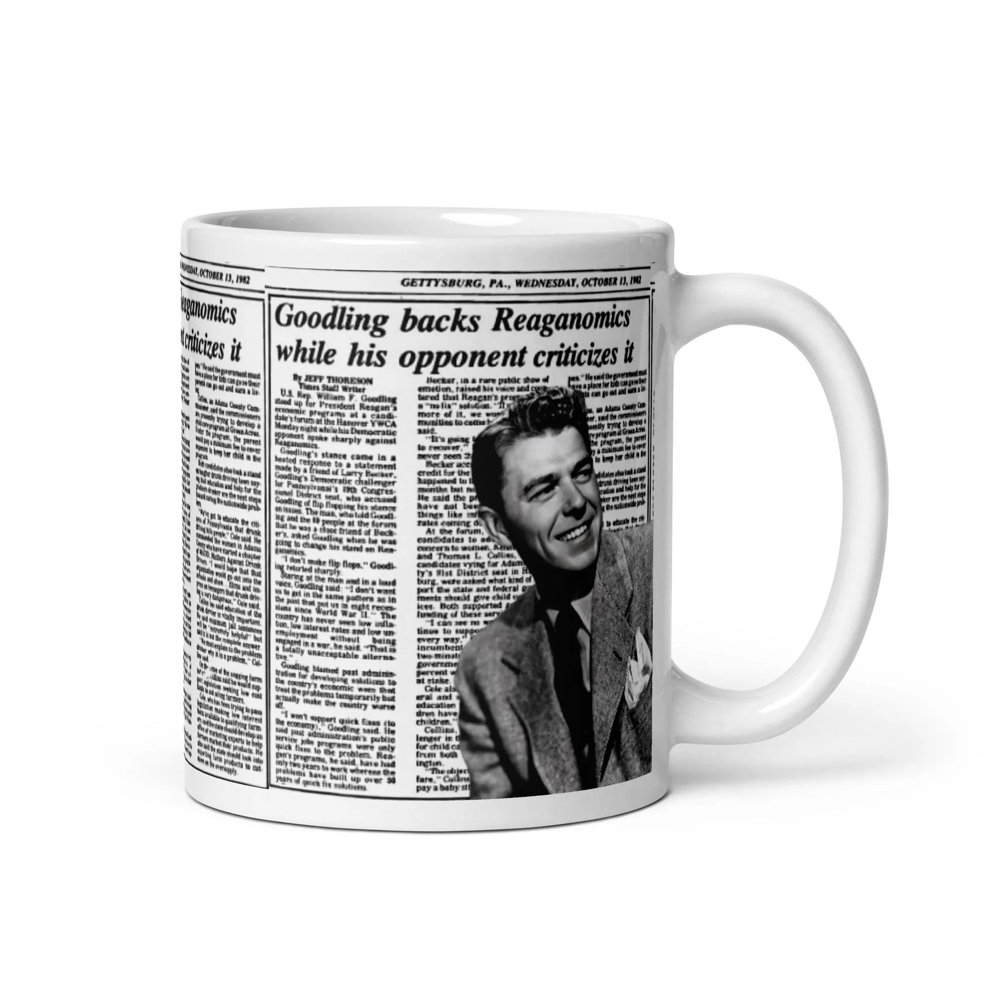 Ronald Reagan #2 / Goodling backs Reaganomics