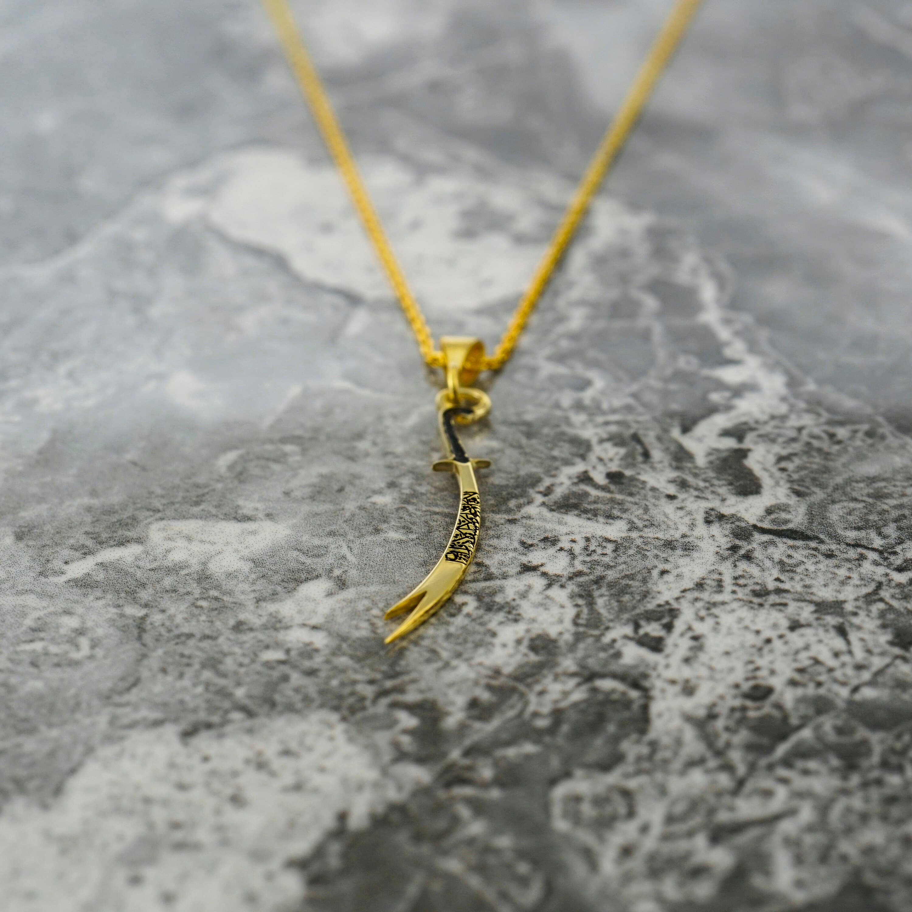Zulfiqar Sword Necklace Silver Imam Ali Sword Pendant Islamic Jewelry Shia Gifts - image 4