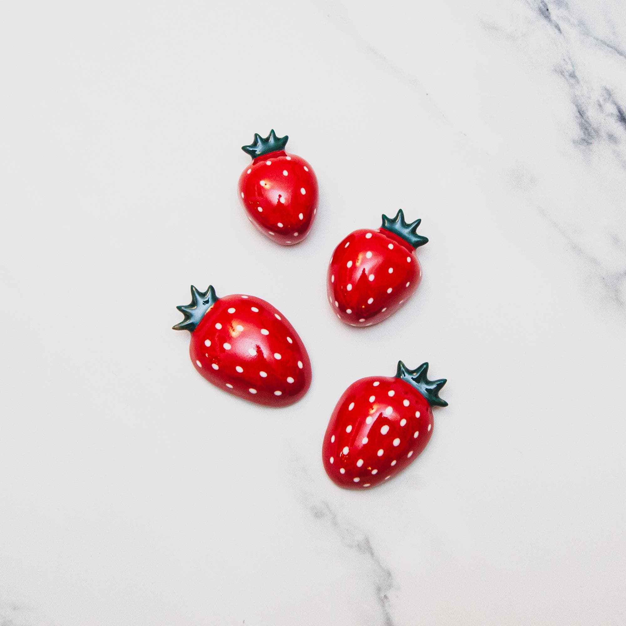 Strawberry Wall Hanging, Fruit Decor, Novelty Food Art, Gifts for Foodies - image 5