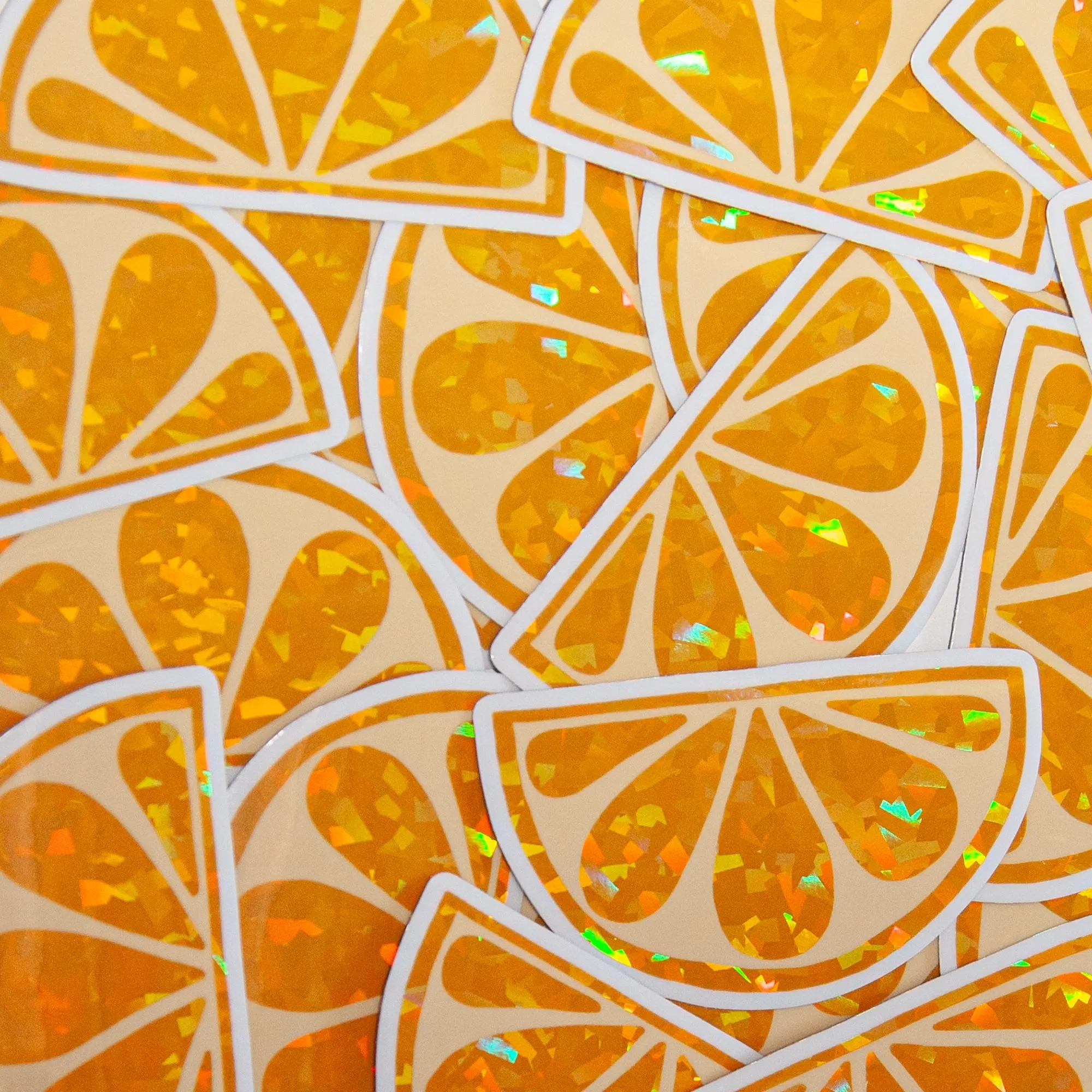 Lemon Prism 3x3 Vinyl Sticker, Food Fruit Art - image 3