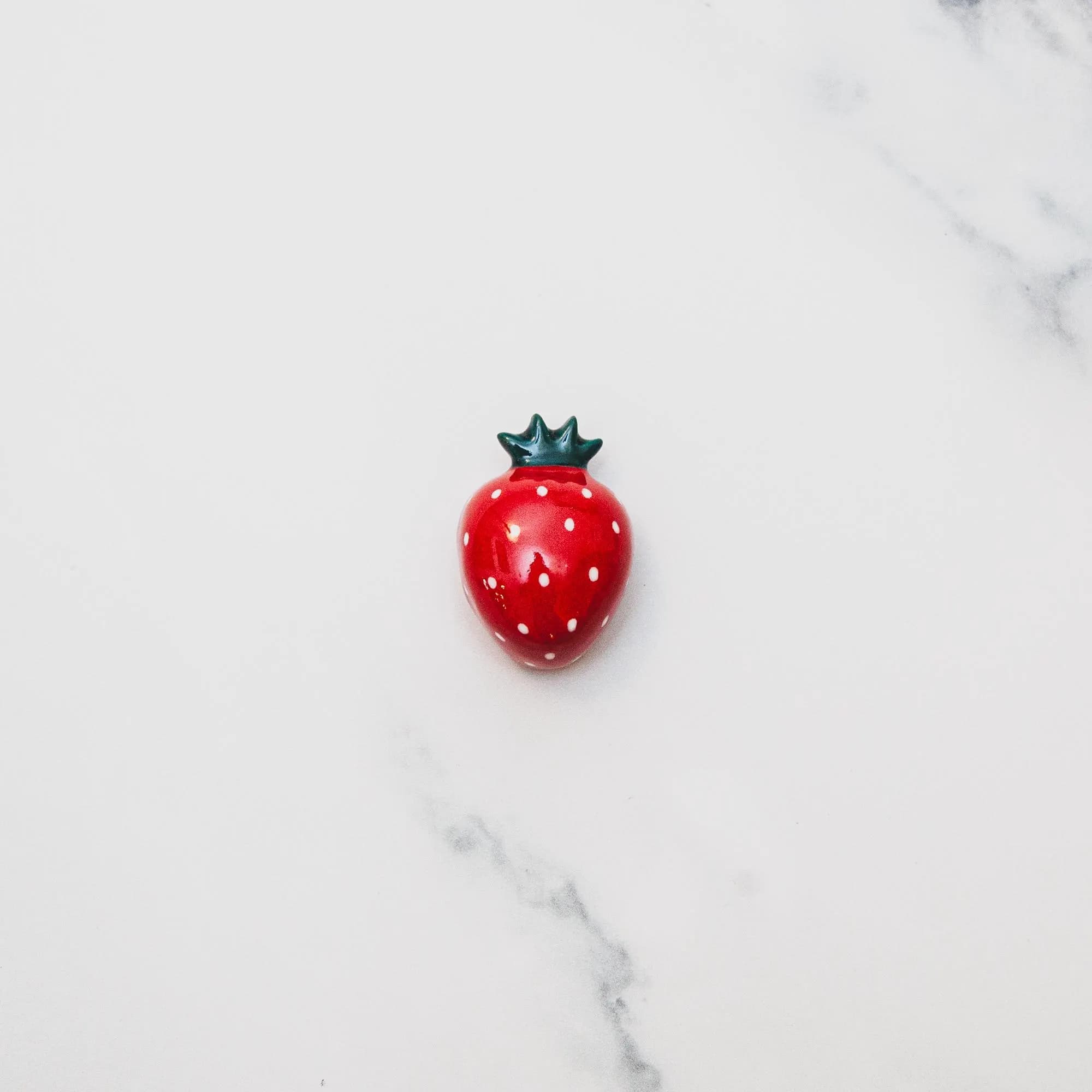 Strawberry Wall Hanging, Fruit Decor, Novelty Food Art, Gifts for Foodies