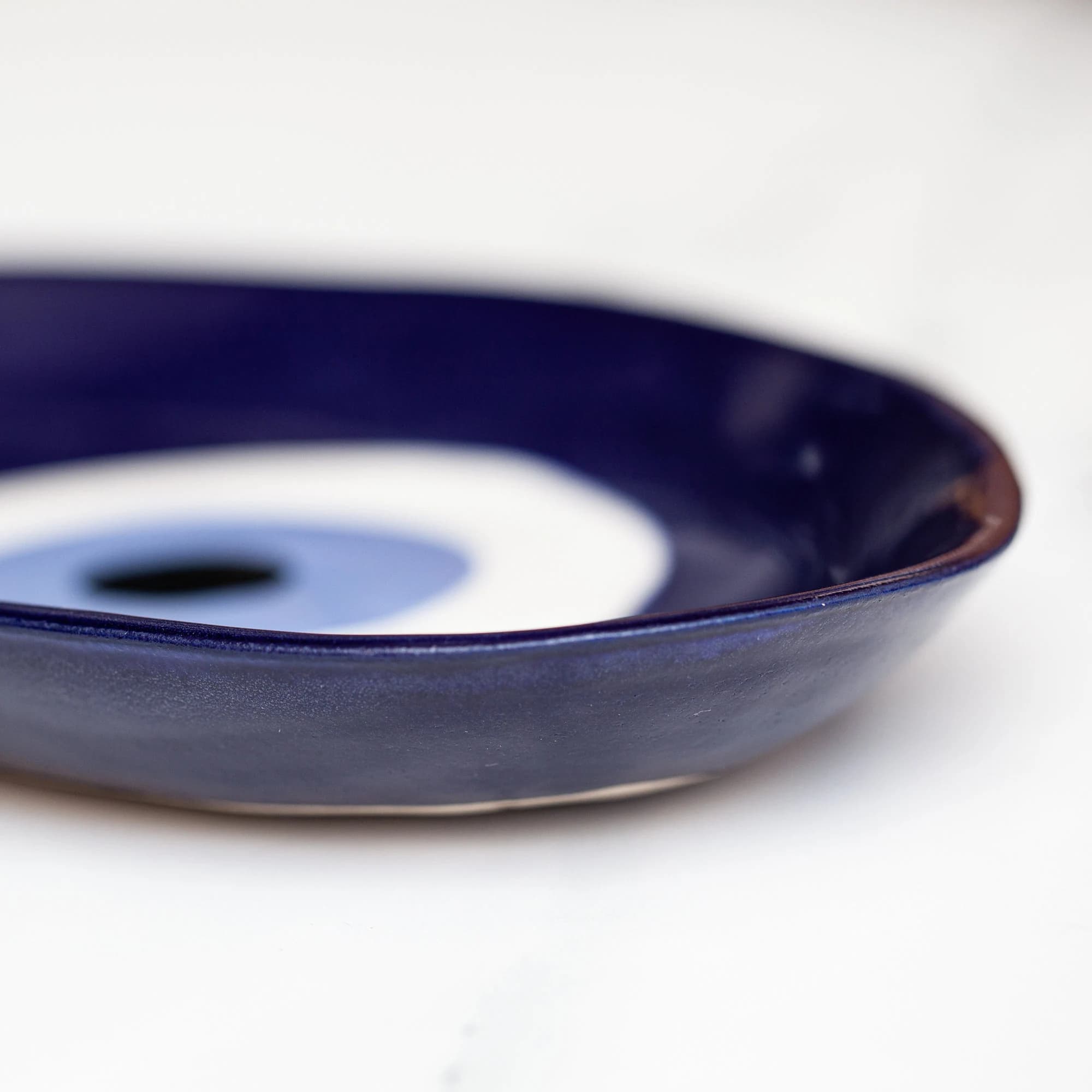 Nazar Evil Eye Jewelry Dish, Large Oval Trinket or Fruit Tray - image 4