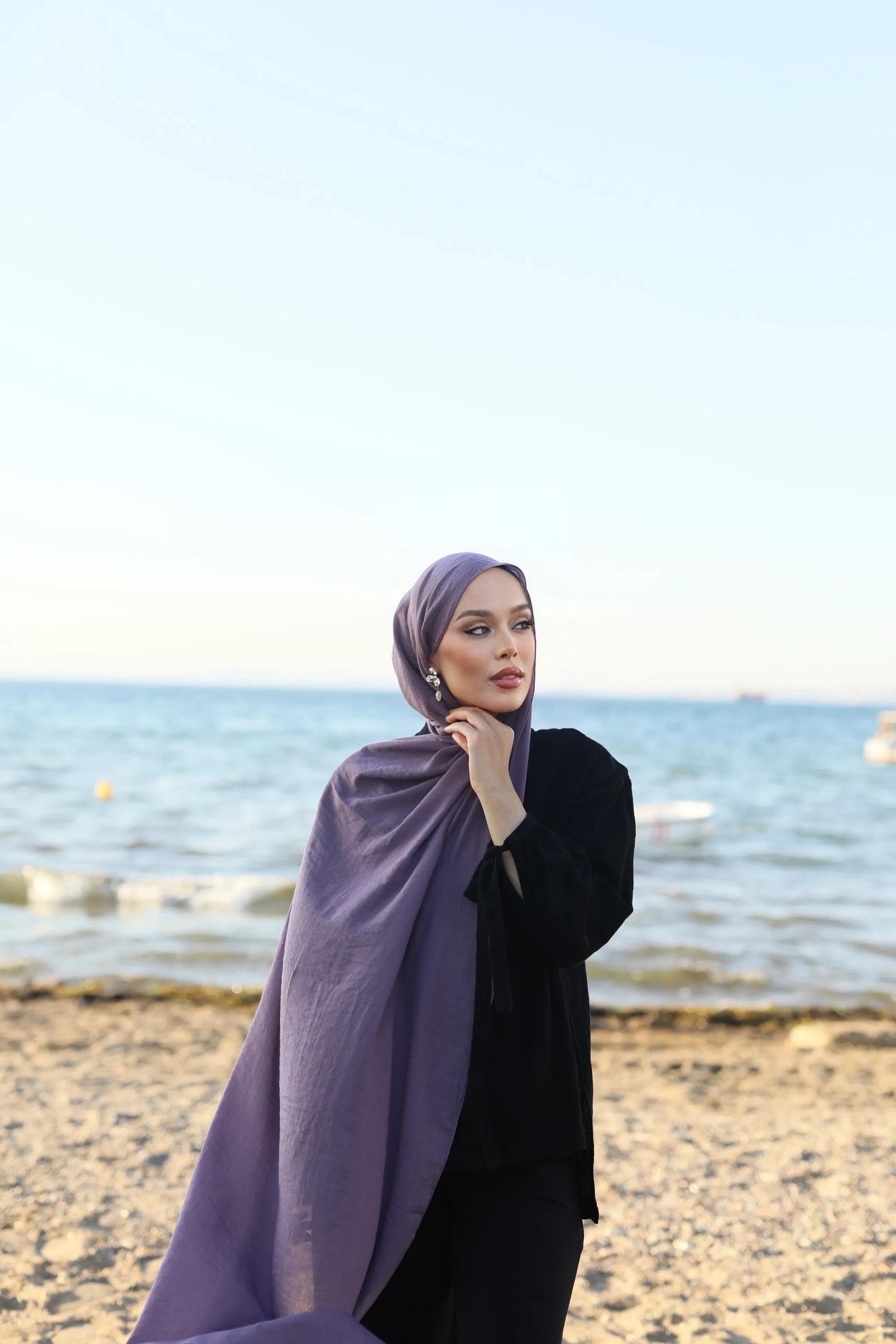 Soft Cotton Hijab: Lightweight Everyday Comfort - Buy 2 Get 1 Free