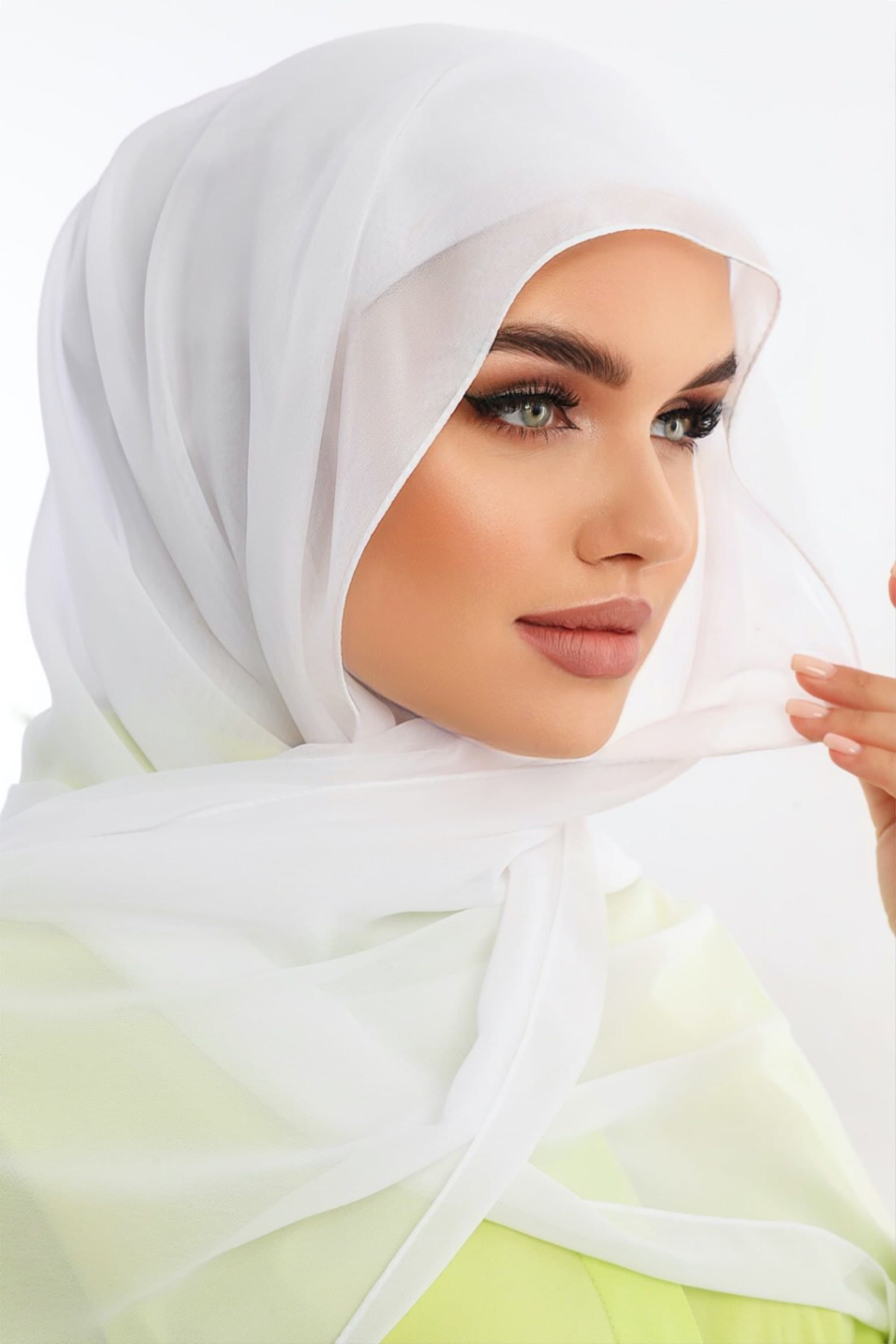 Buy 2 Get 1 FREE, Instant Chiffon Hijab, Ready to Wear Wrap, Lightweight Scarf - image 3