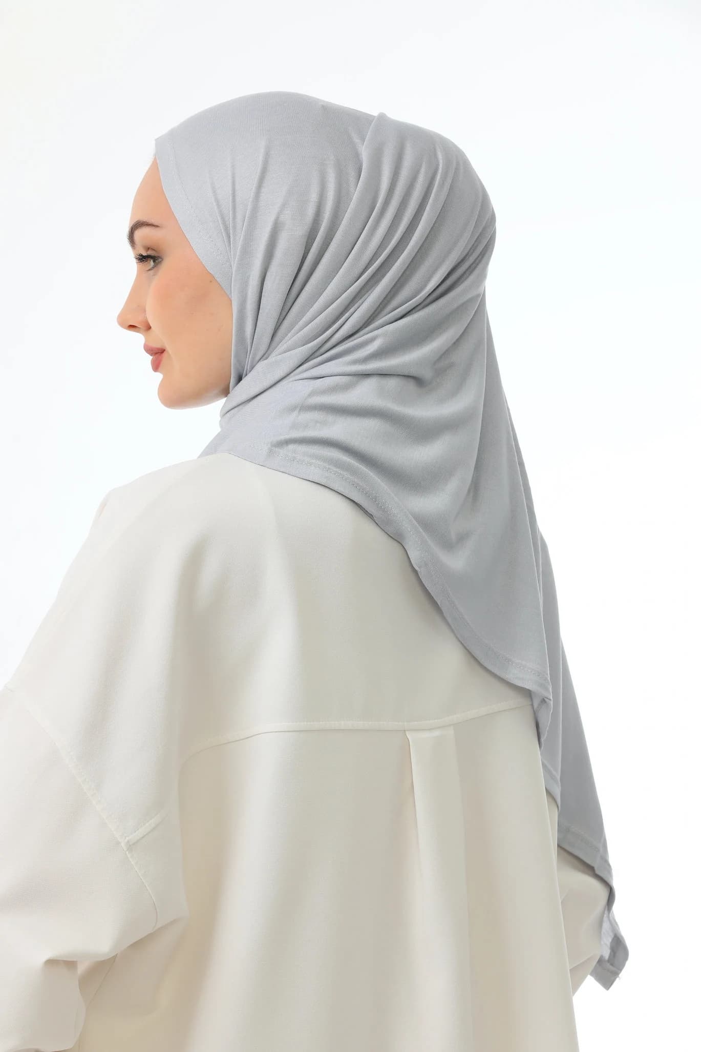 Instant Jersey Hijab: Ready to Wear Wrap, Soft Viscose Scarf - image 4