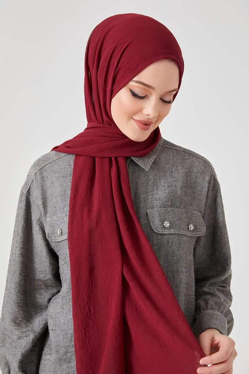 Organic Bamboo Hijab: Breathable Soft Scarf - image 4