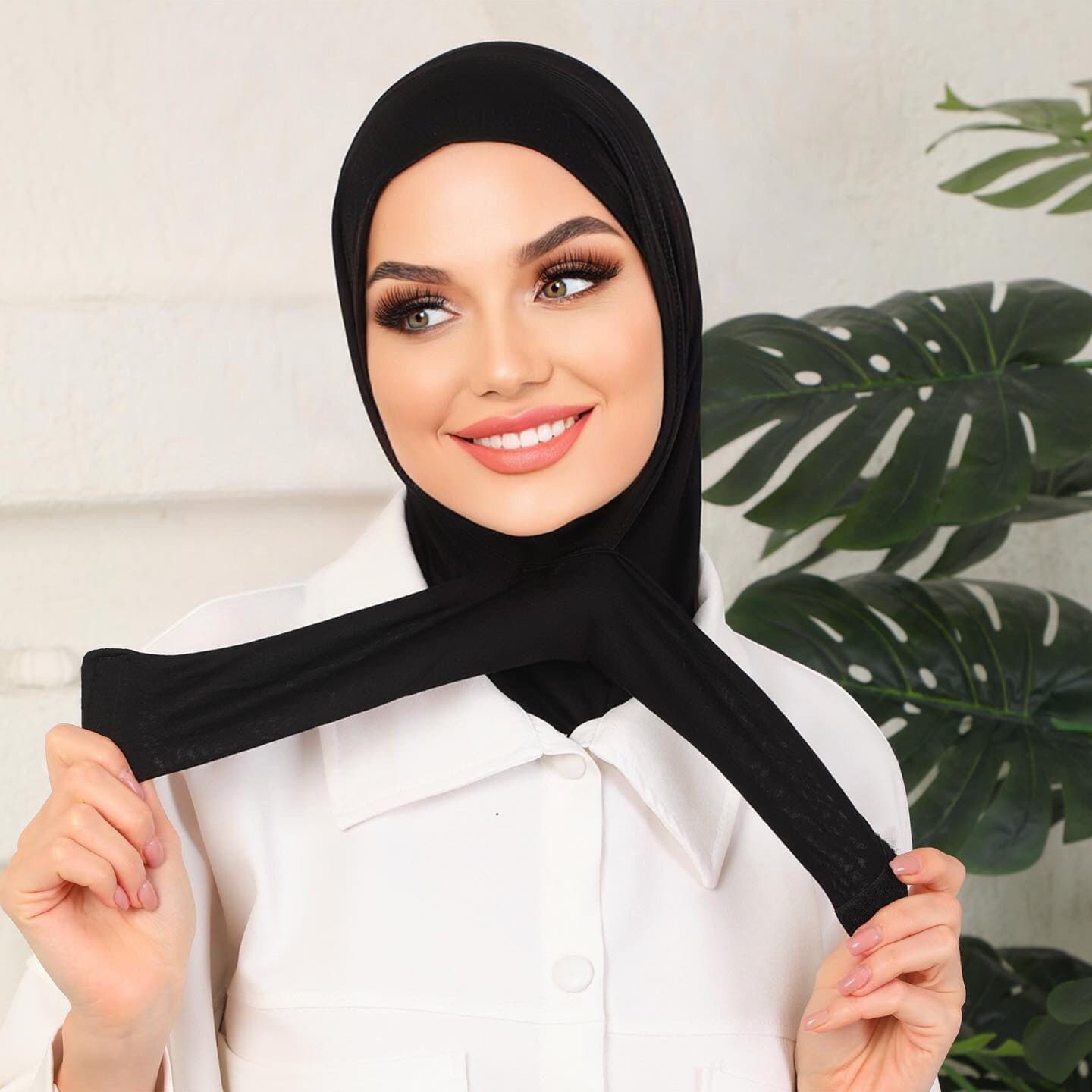 Buy 2 Get 1 FREE, Instant Jersey Hijab, Ready to Wear Wrap, Instant Soft Viscose Lycra Hijab - image 5