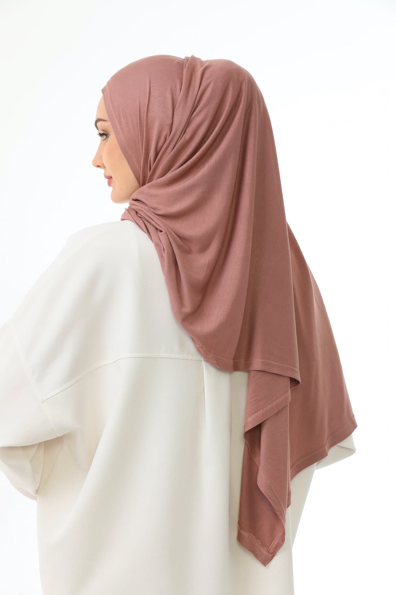 Buy 2 Get 1 FREE, Instant Jersey Hijab, Soft Viscose Lycra Wrap, Ready To Wear Scarf - image 4