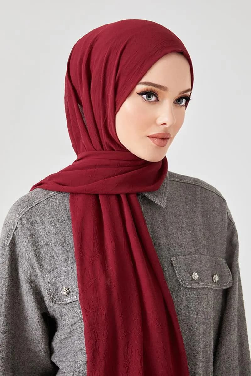 Organic Bamboo Hijab: Breathable Soft Scarf - image 3