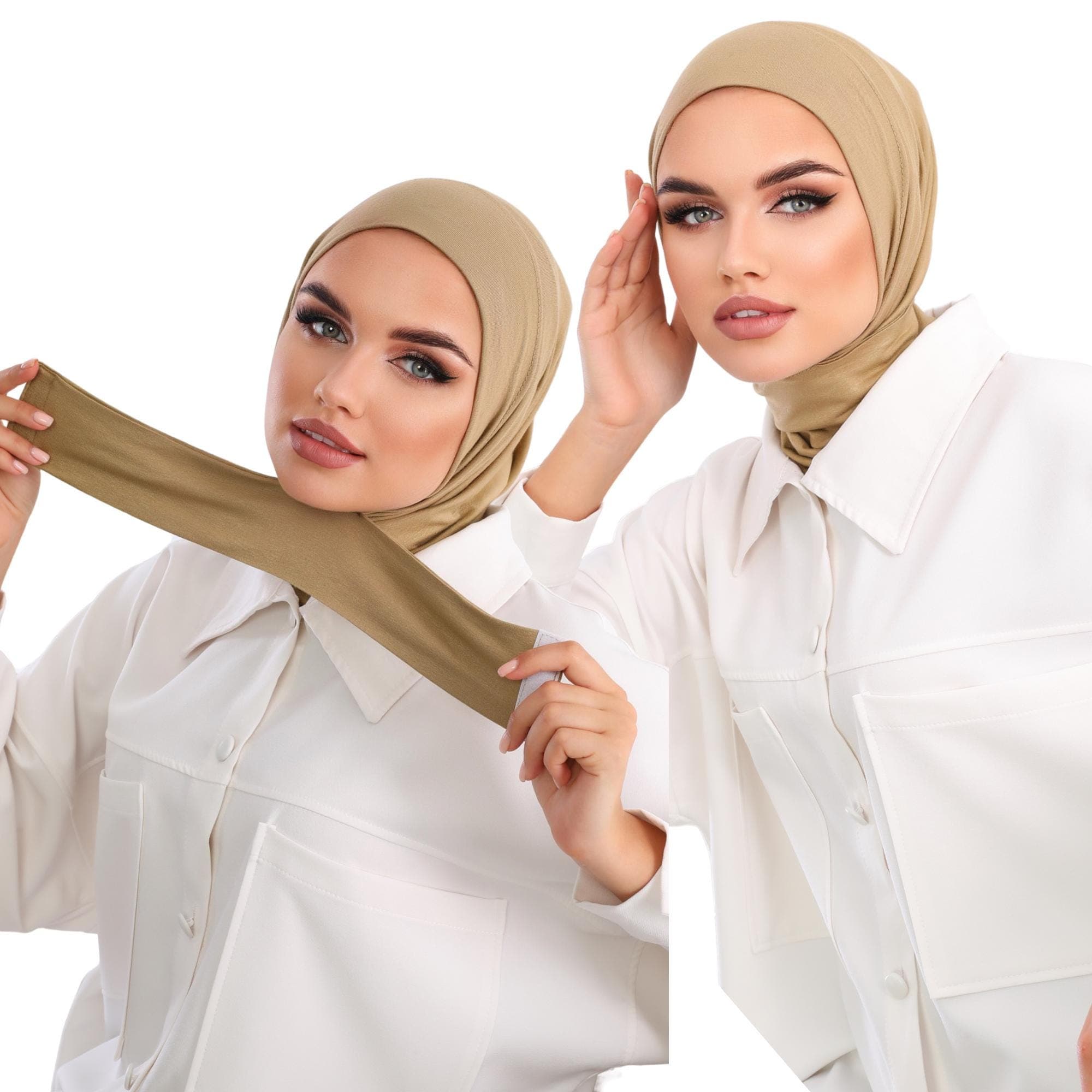 Instant Jersey Hijab: Ready to Wear Viscose Scarf