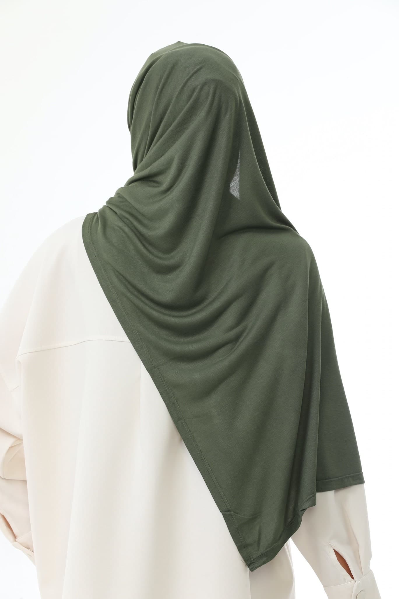 Buy 2 Get 1 FREE, Long Jersey Hijab, Ready To Wear Soft Scarf, Viscose Lycra Blend - image 5