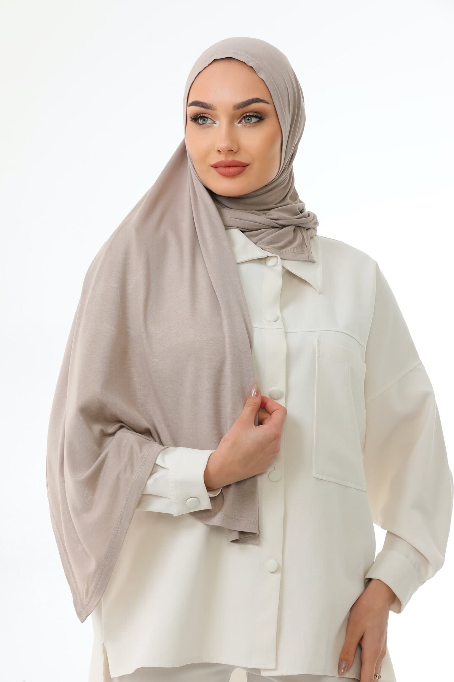 Buy 2 Get 1 FREE, Instant Jersey Hijab, Ready to Wear Scarf, Soft Viscose Lycra - image 3