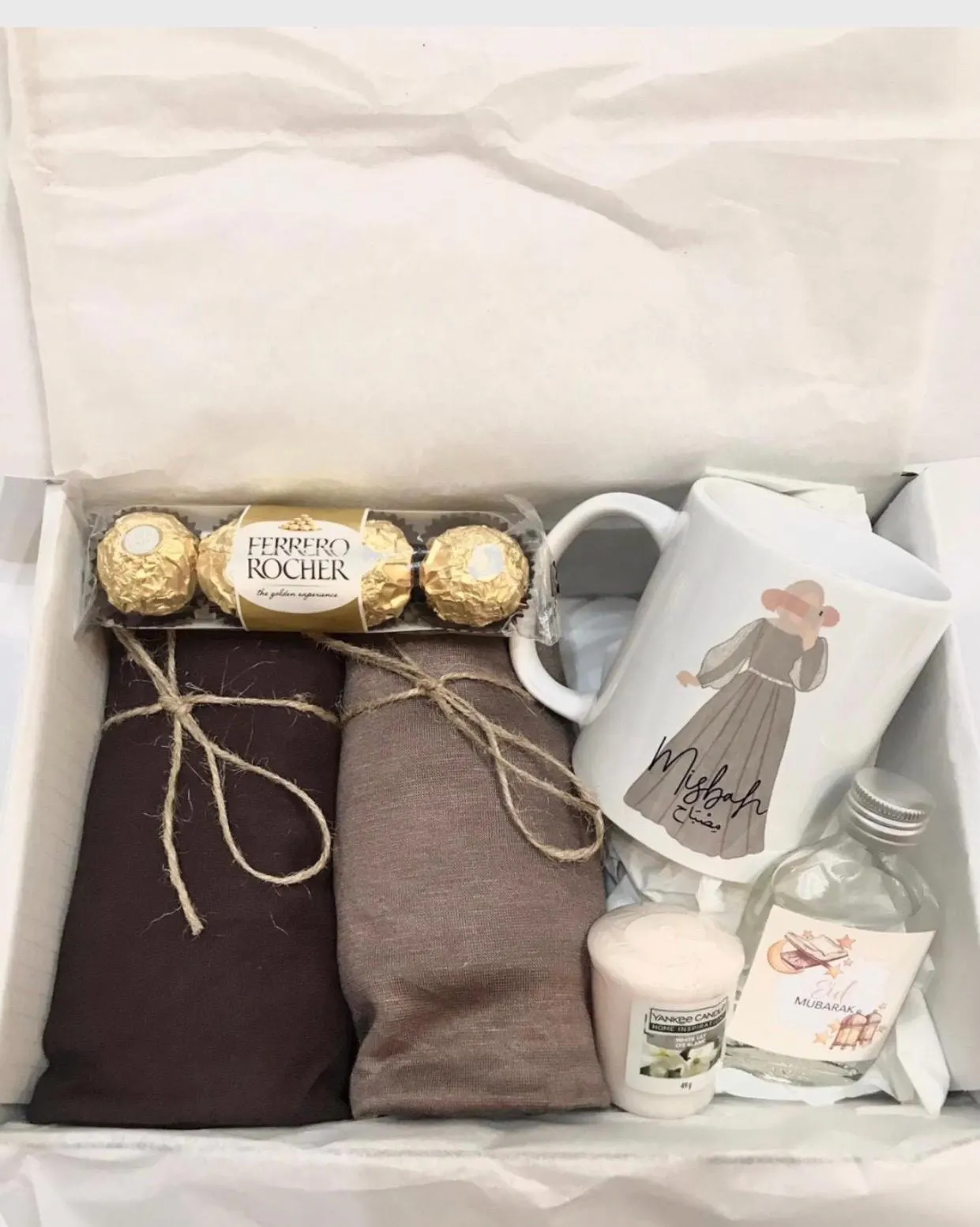 Luxury Hijab Hamper Islamic Mum Daughter Sister Friend Eid Wife Gift Revert Modest Hijabi Wedding Engagement Zam Zam Dates - image 3