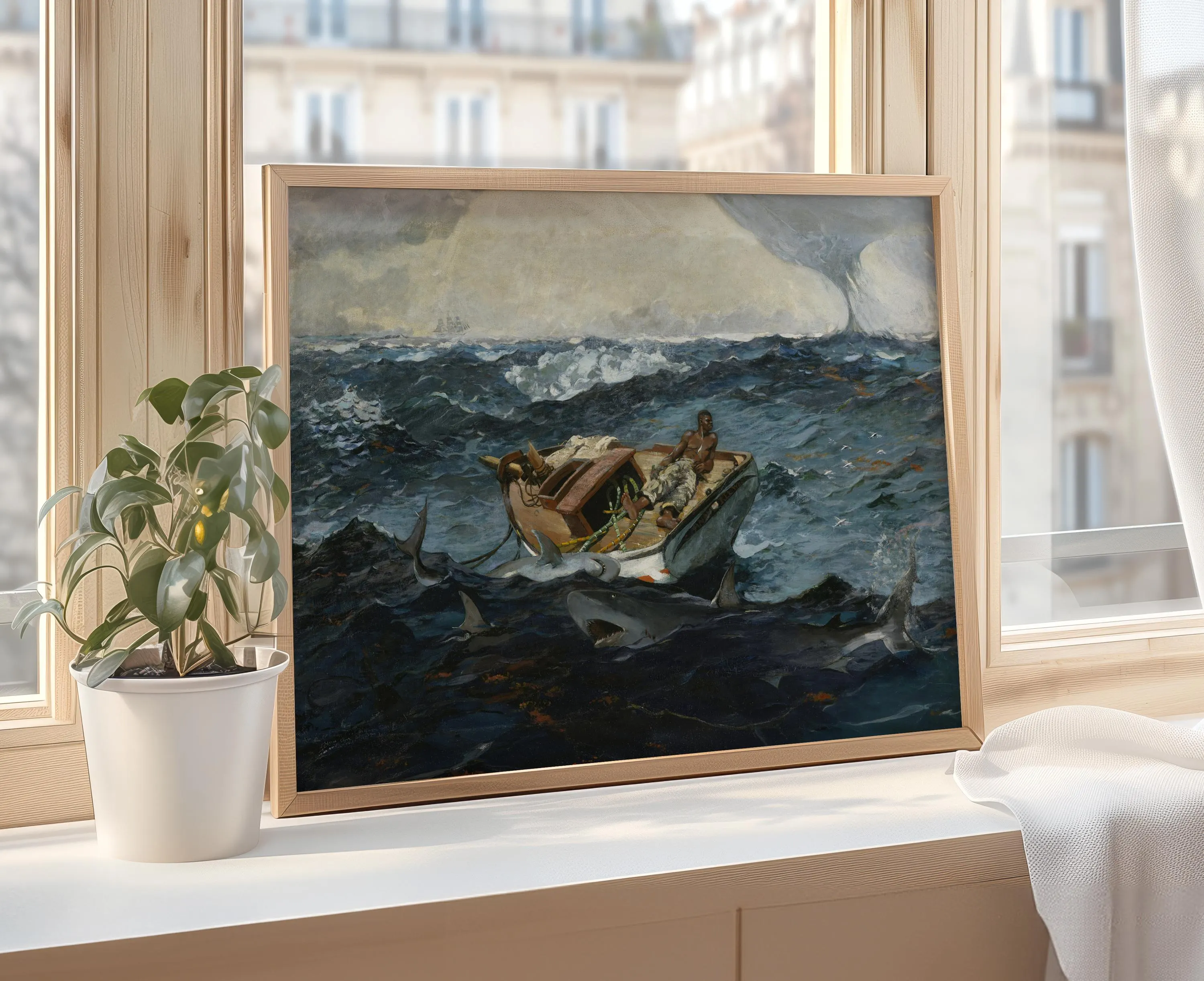 The Gulf Stream Print, Winslow Homer Seascape Wall Art
