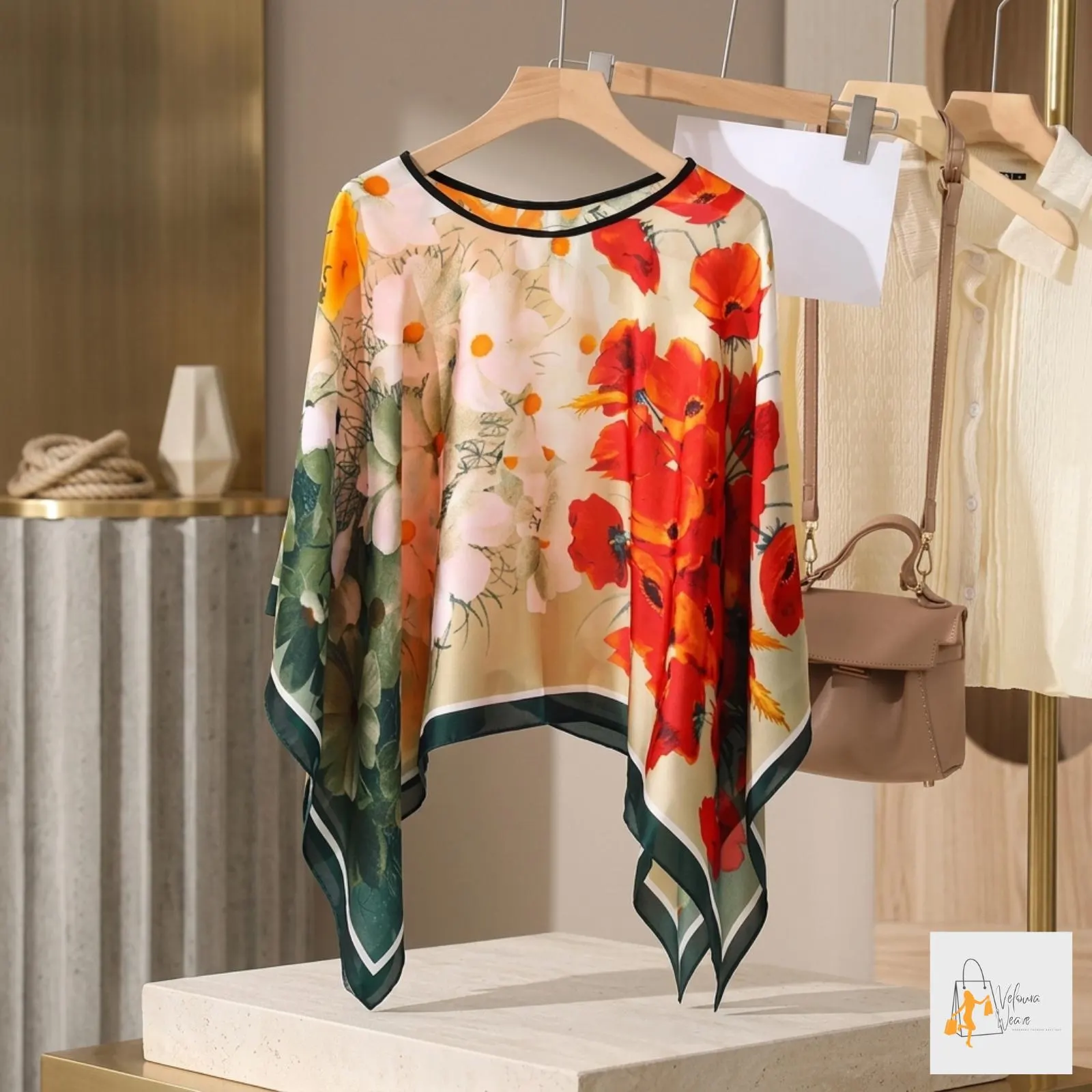 summer kaftan cover up women chiffon beach outfit