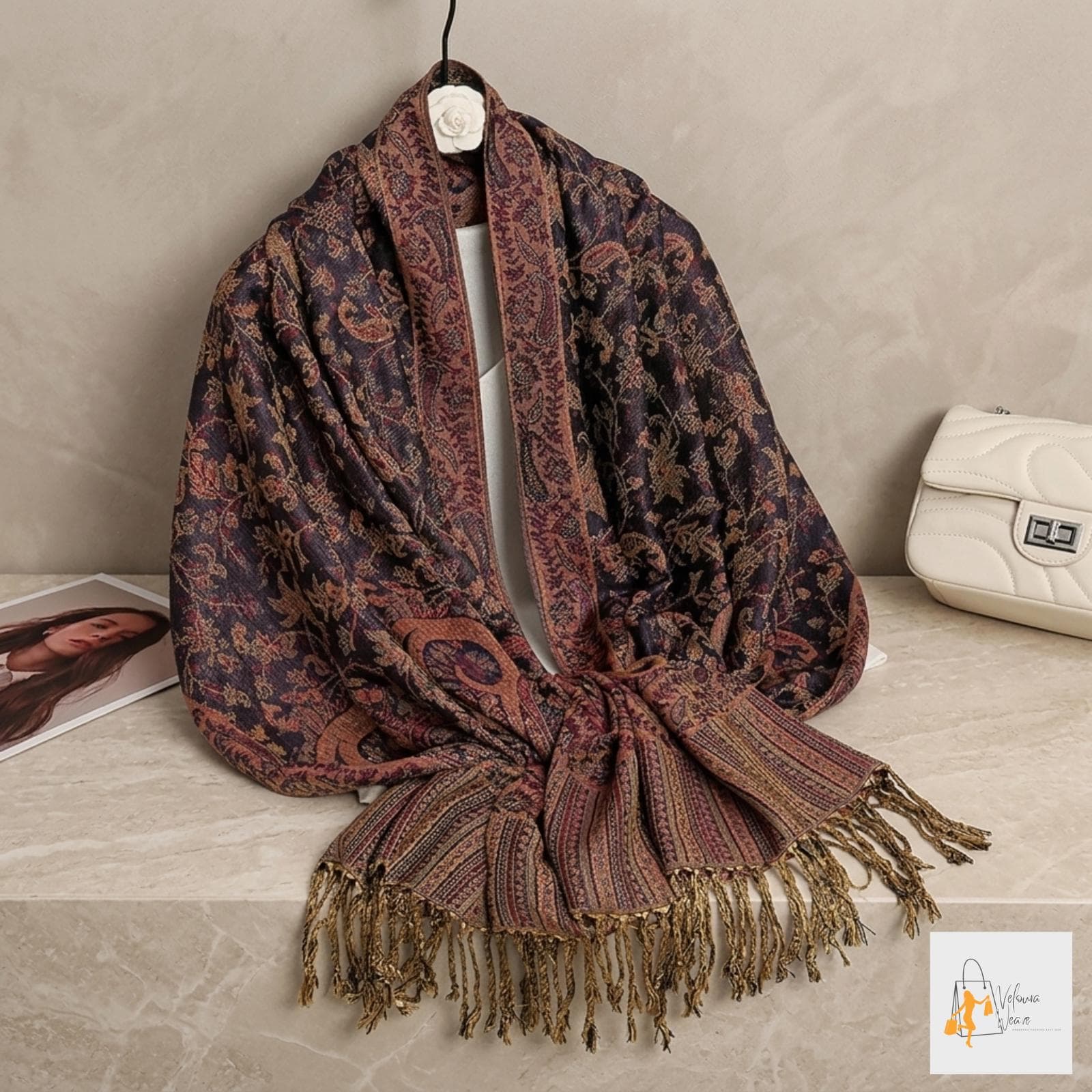 lightweight cashmere wrap women warm autumn winter stole