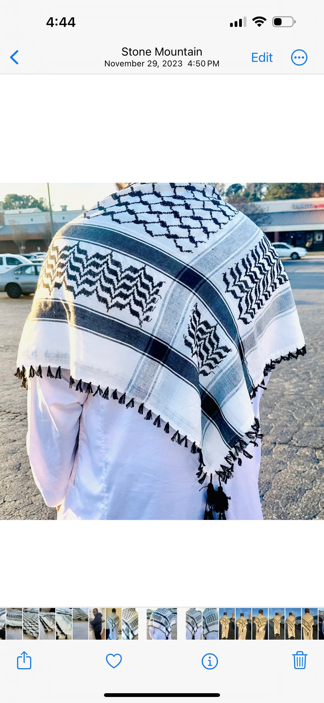 Palestinian traditional keffiyeh,shamagh - image 3