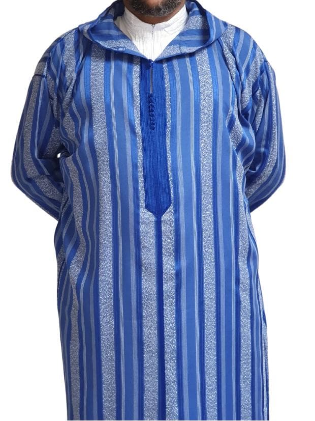 Moroccan Wool Djellaba: Hooded Thobe, Winter Coat - image 3