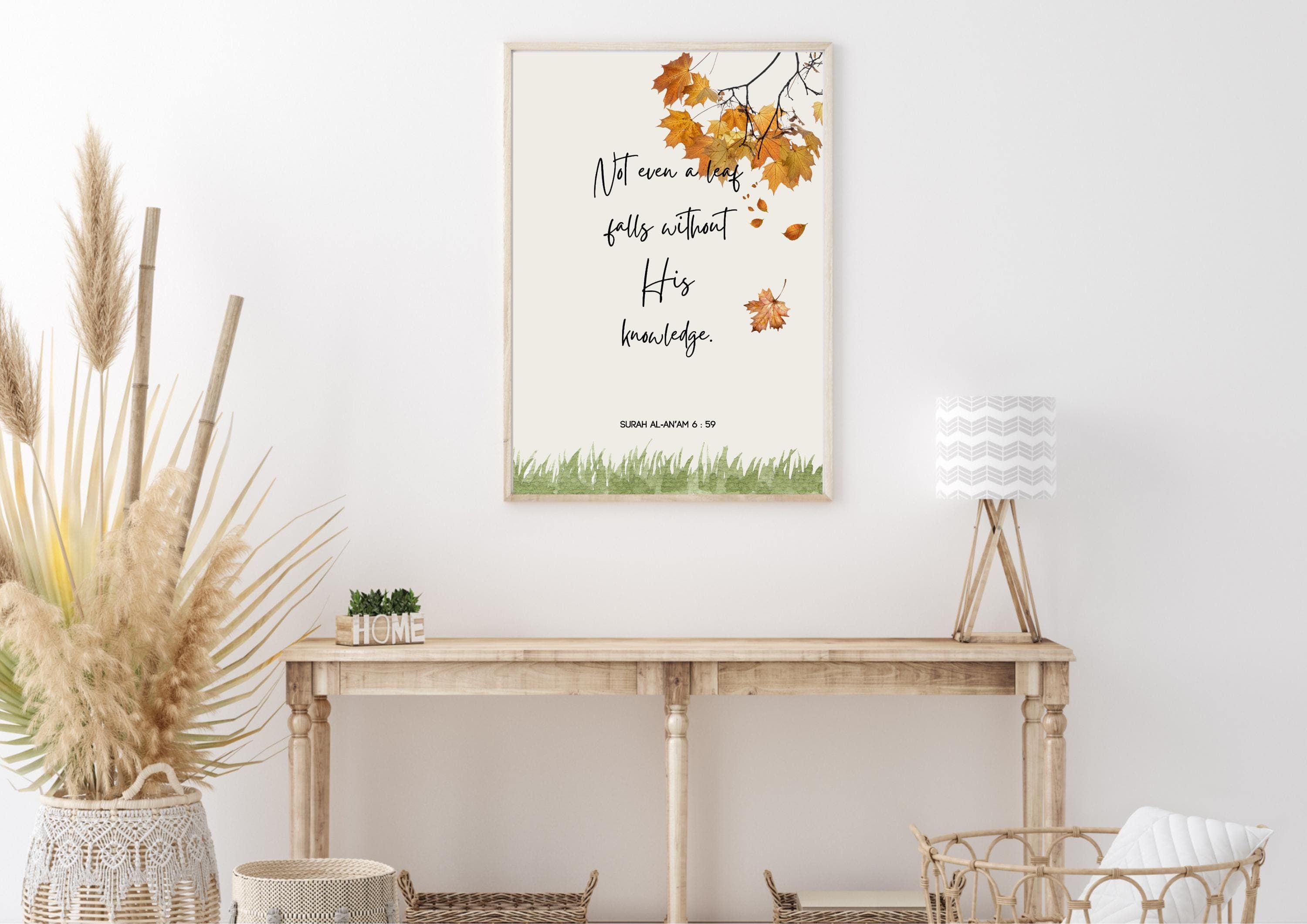 Islamic Wall Art Minimal | Quran Verse, Kids/Living Room Decor (Digital Print) - image 5