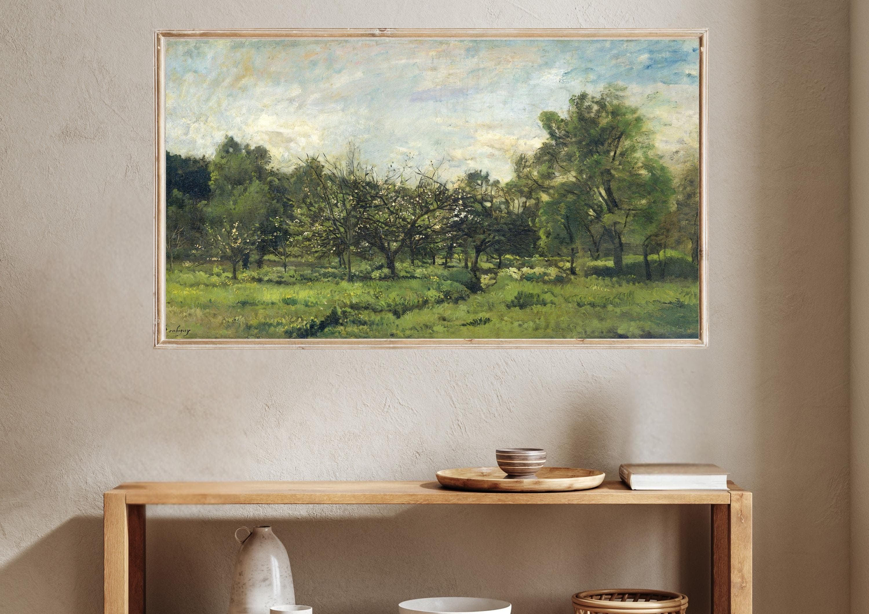 Vintage Landscape Samsung Frame TV Art | Rustic Countryside (Digital Download) - image 3