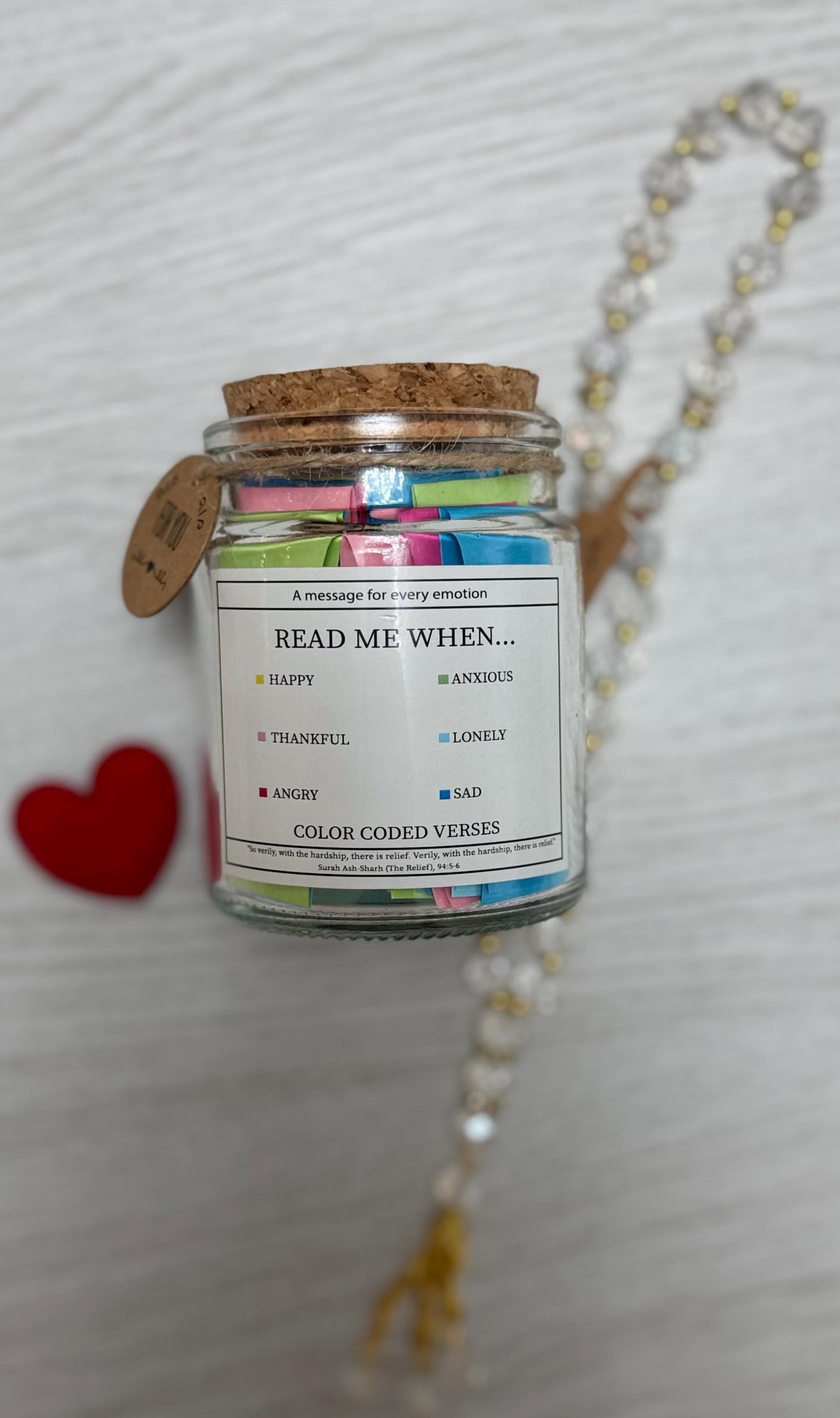Quran Verse Jar Gift Set | Islamic Comfort, Eid & Ramadan - image 5