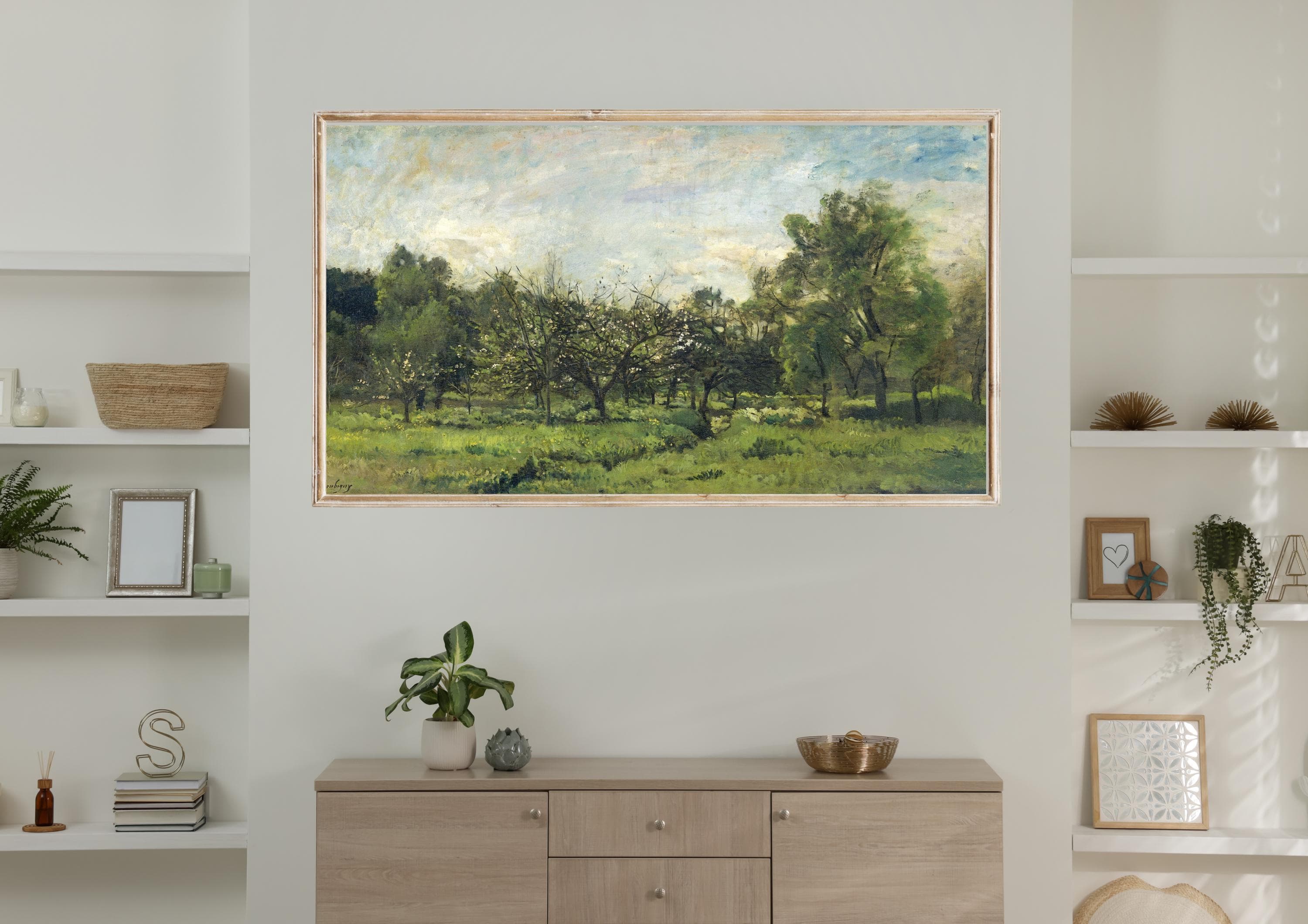 Vintage Landscape Samsung Frame TV Art | Rustic Countryside (Digital Download) - image 4
