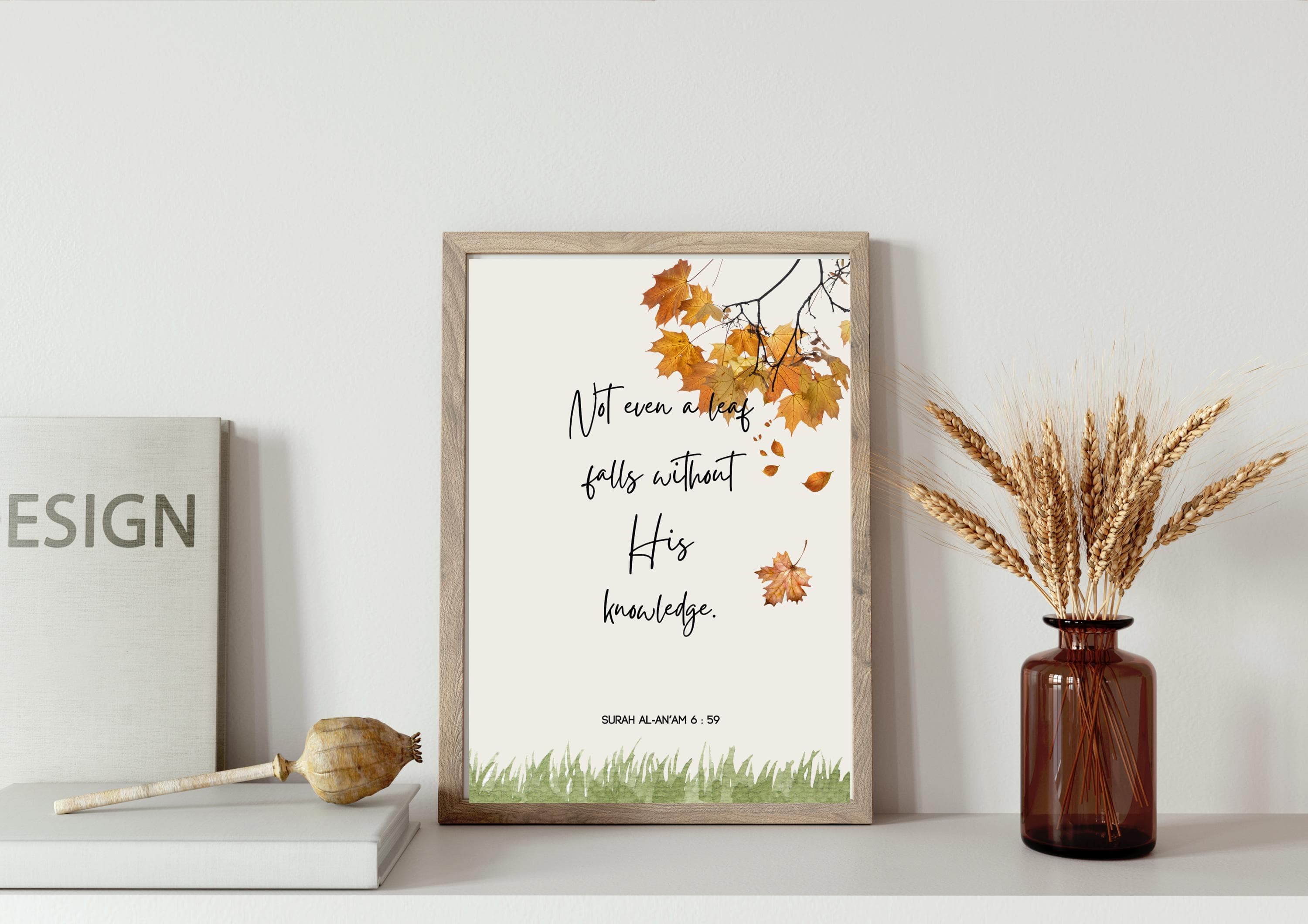Islamic Wall Art Minimal | Quran Verse, Kids/Living Room Decor (Digital Print) - image 3