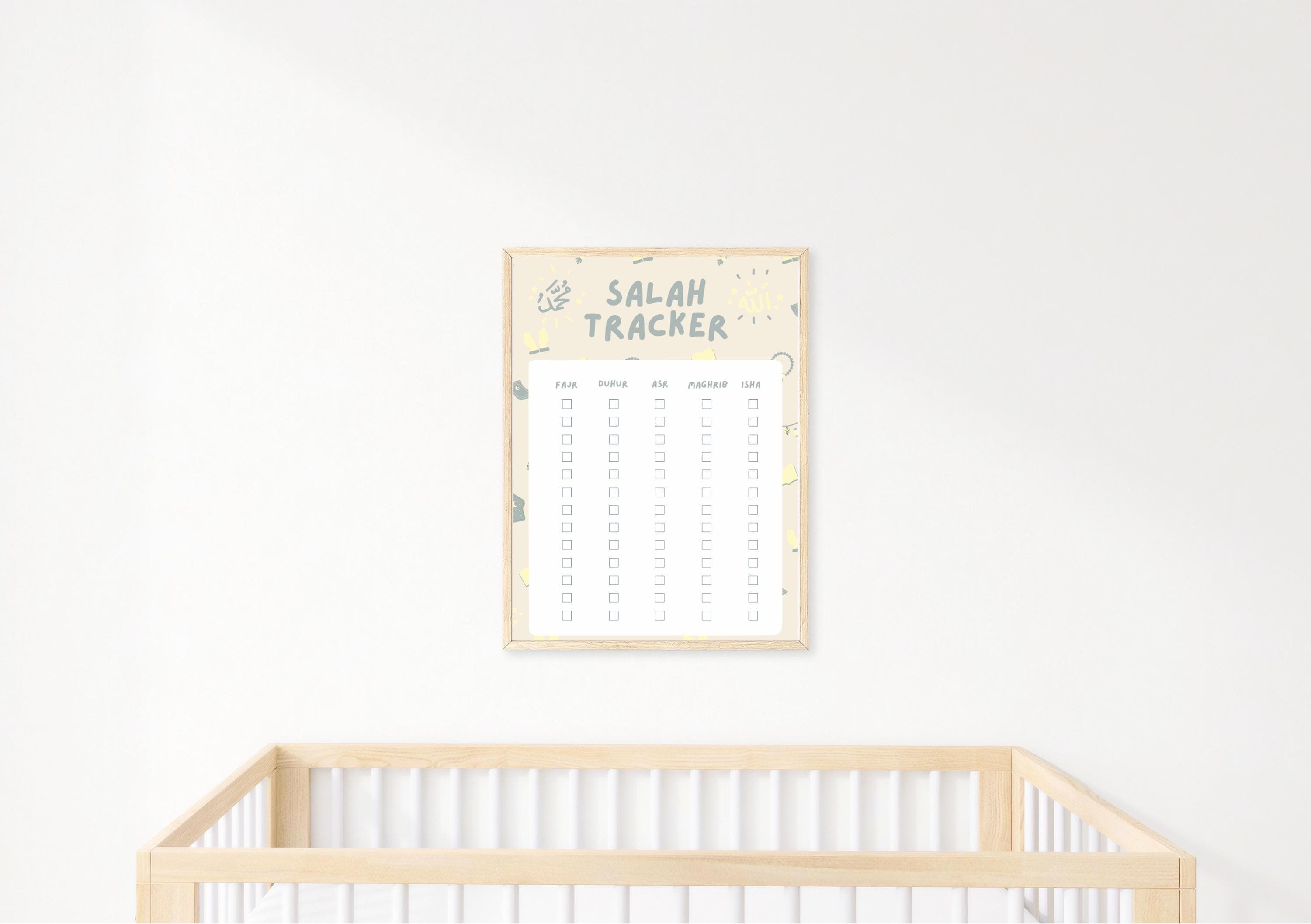 Kids Salah Tracker Printable: Islamic Prayer Checklist (Digital Download) - image 5