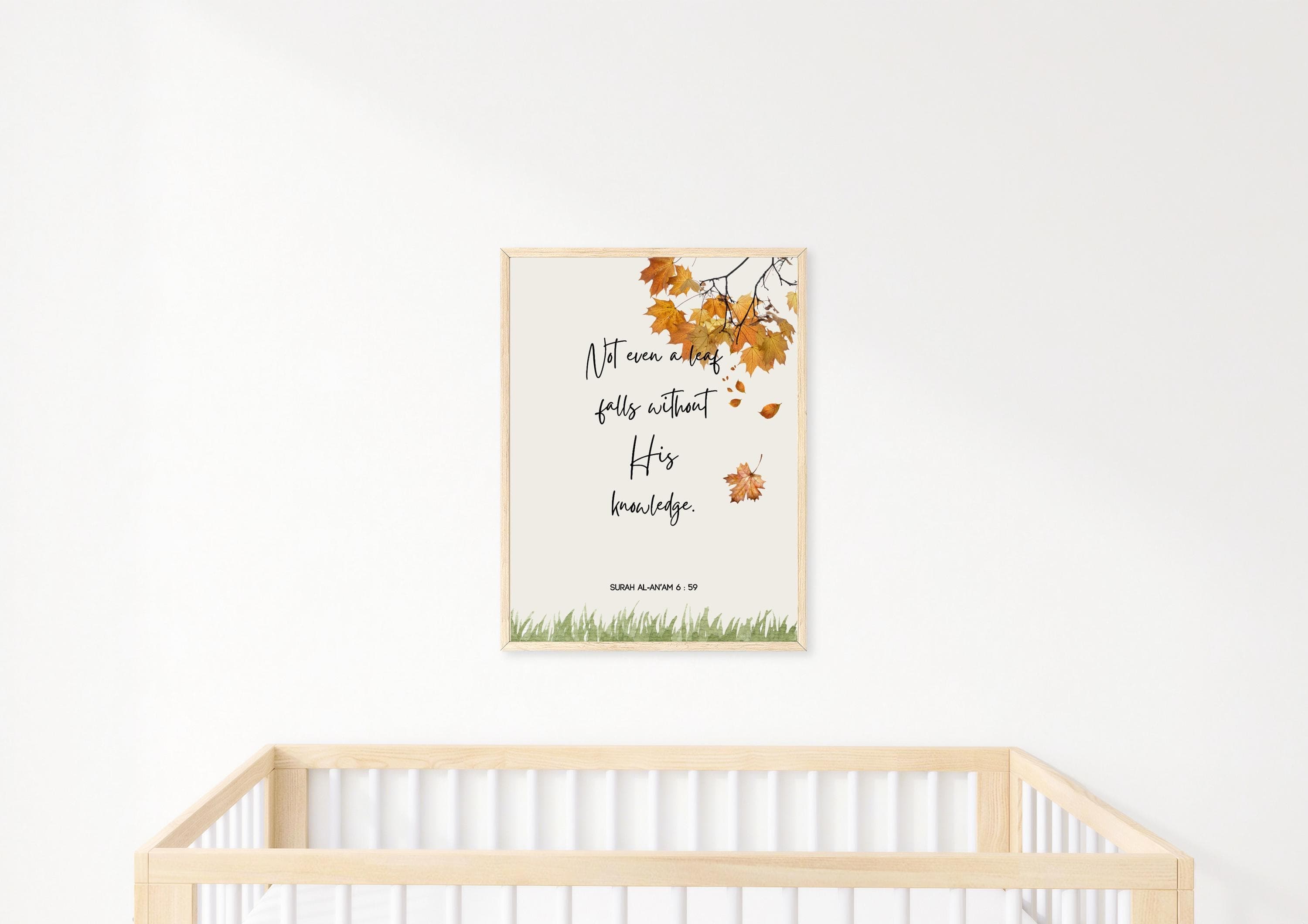 Islamic Wall Art Minimal | Quran Verse, Kids/Living Room Decor (Digital Print) - image 4