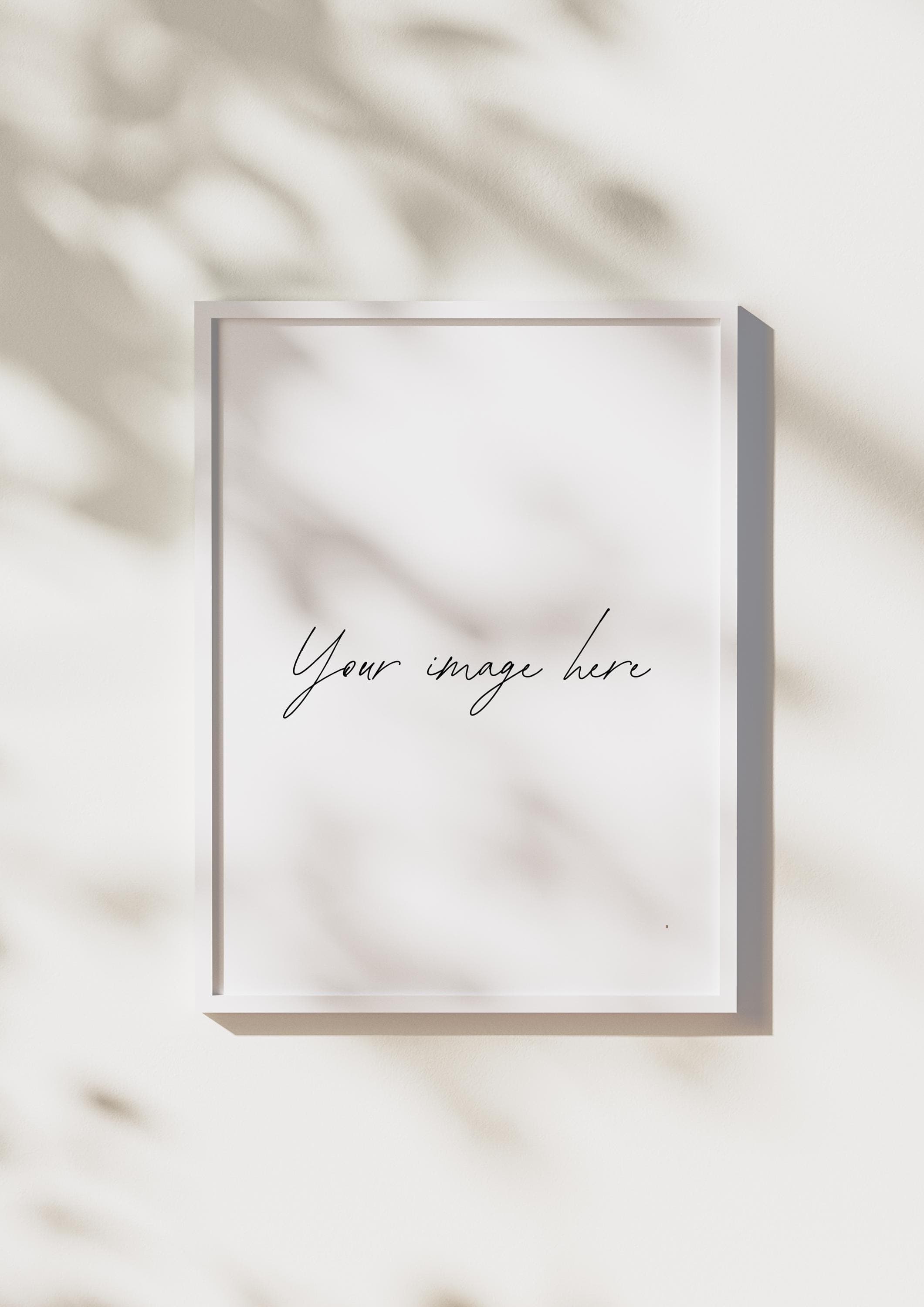 Boho Frame Mockup Set: Wood, White & Black Frames (Digital Download) - image 3