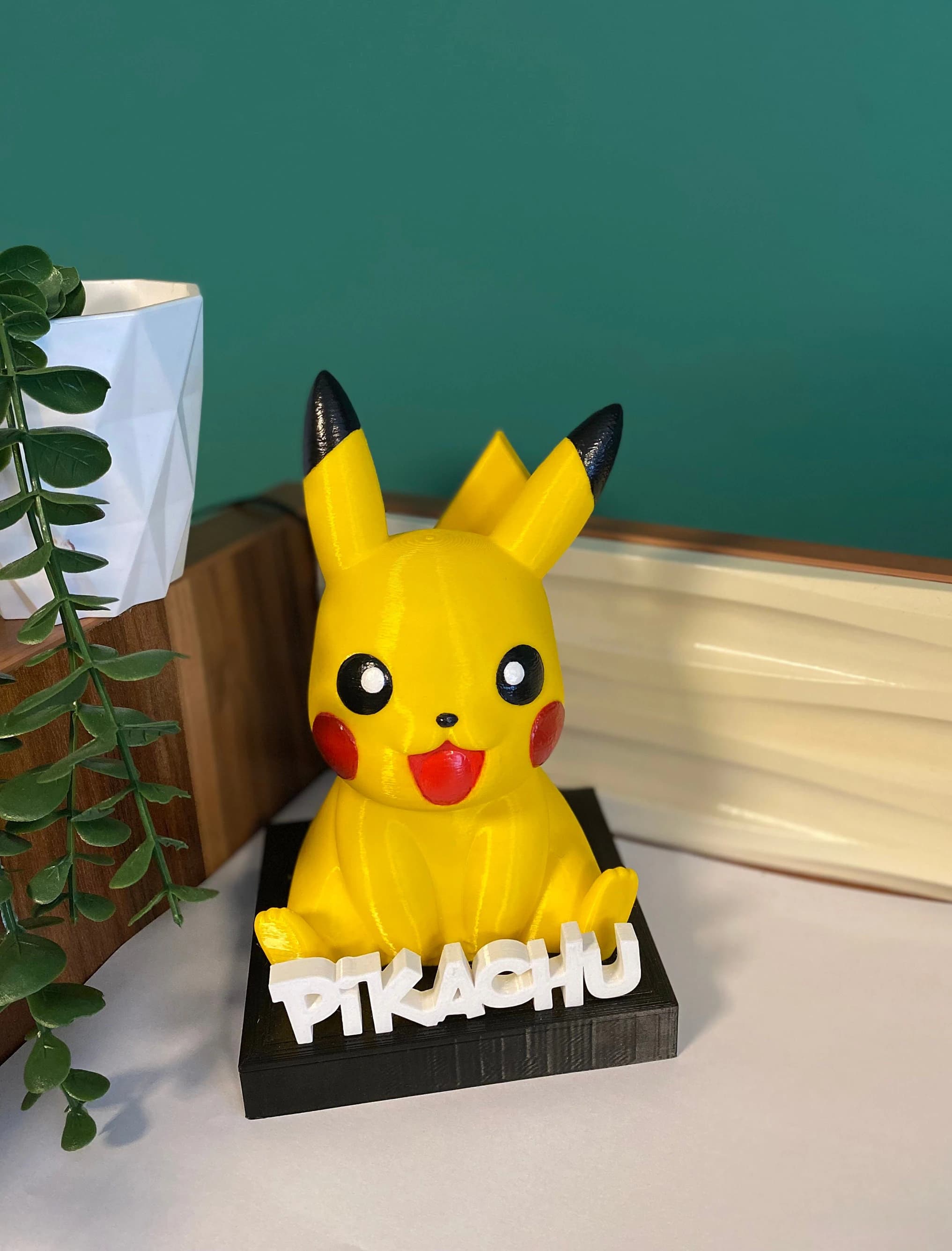 Personalized Name Designed Pikachu Night Lamp: Kids Room Decor Lamp - image 4
