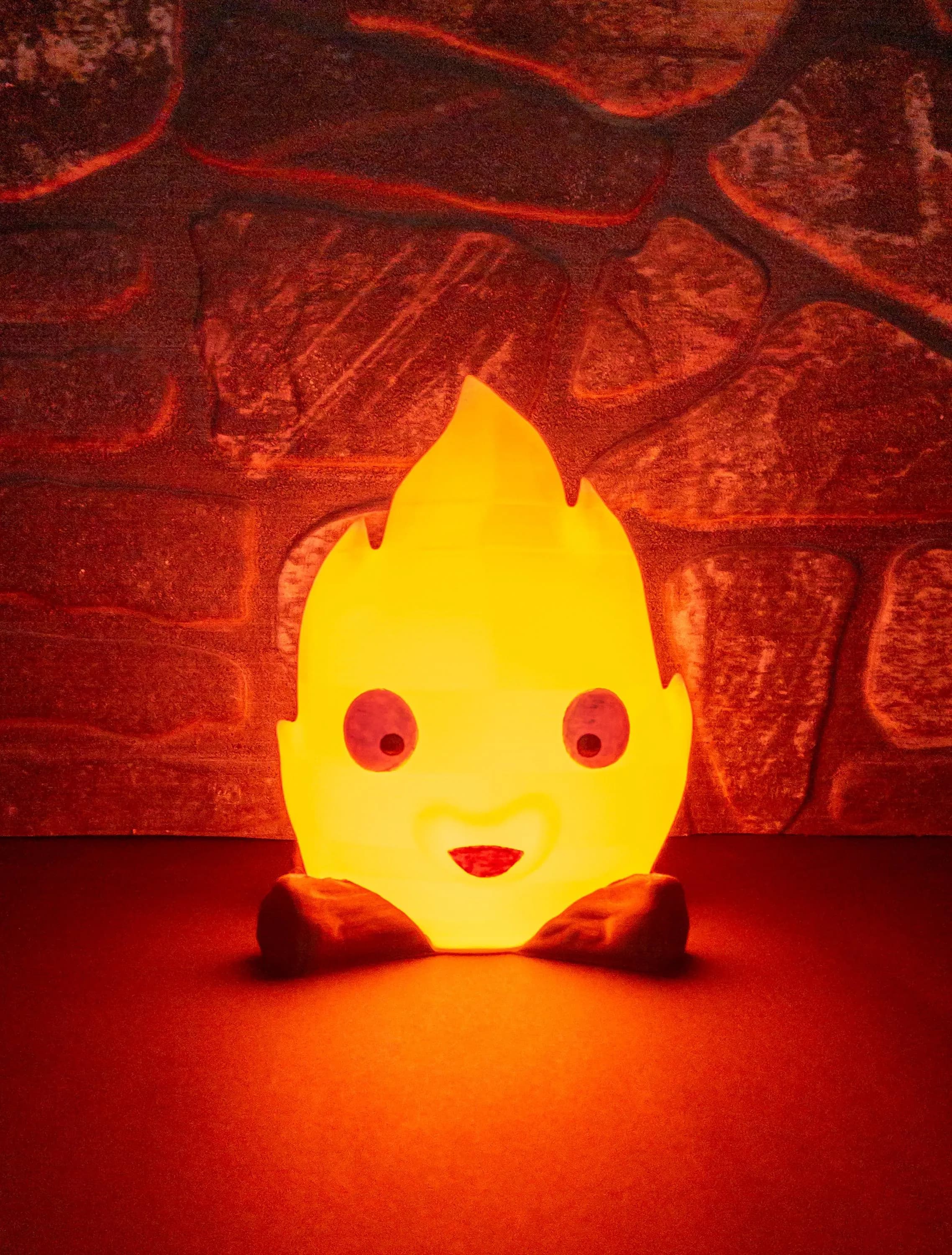 Portable Campfire-Themed Battery-Powered Lamp - Night Light & Desk Lantern - image 5