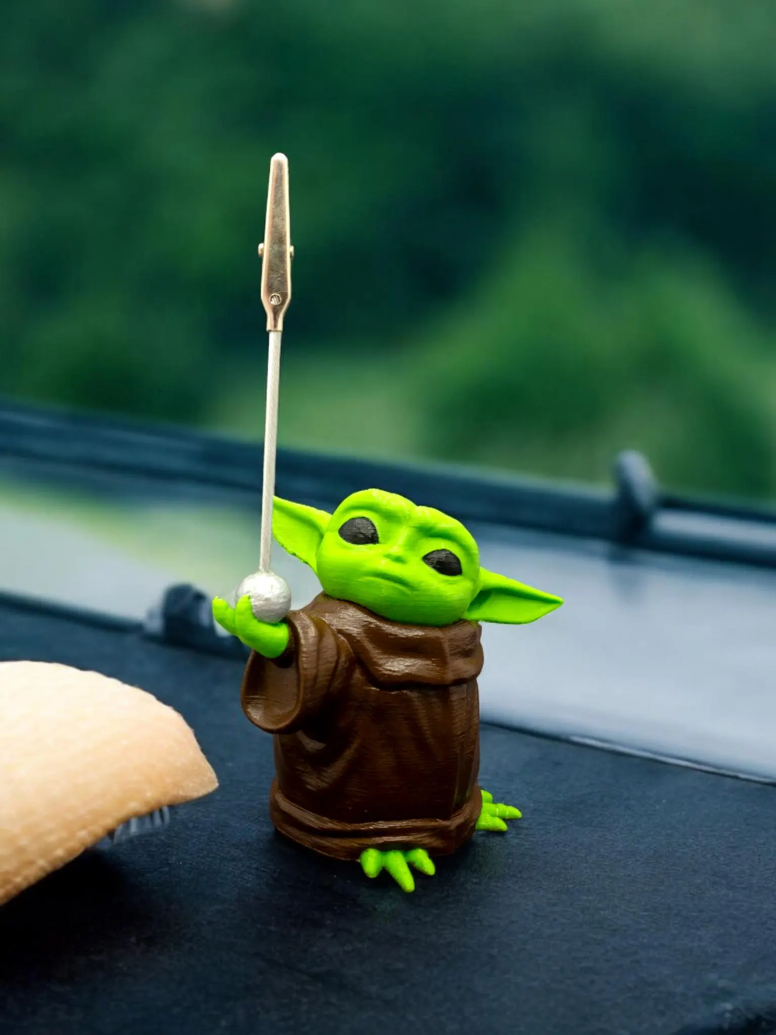 Baby Yoda Grogu Desk Memo Holder – Star Wars Office Decor - image 4