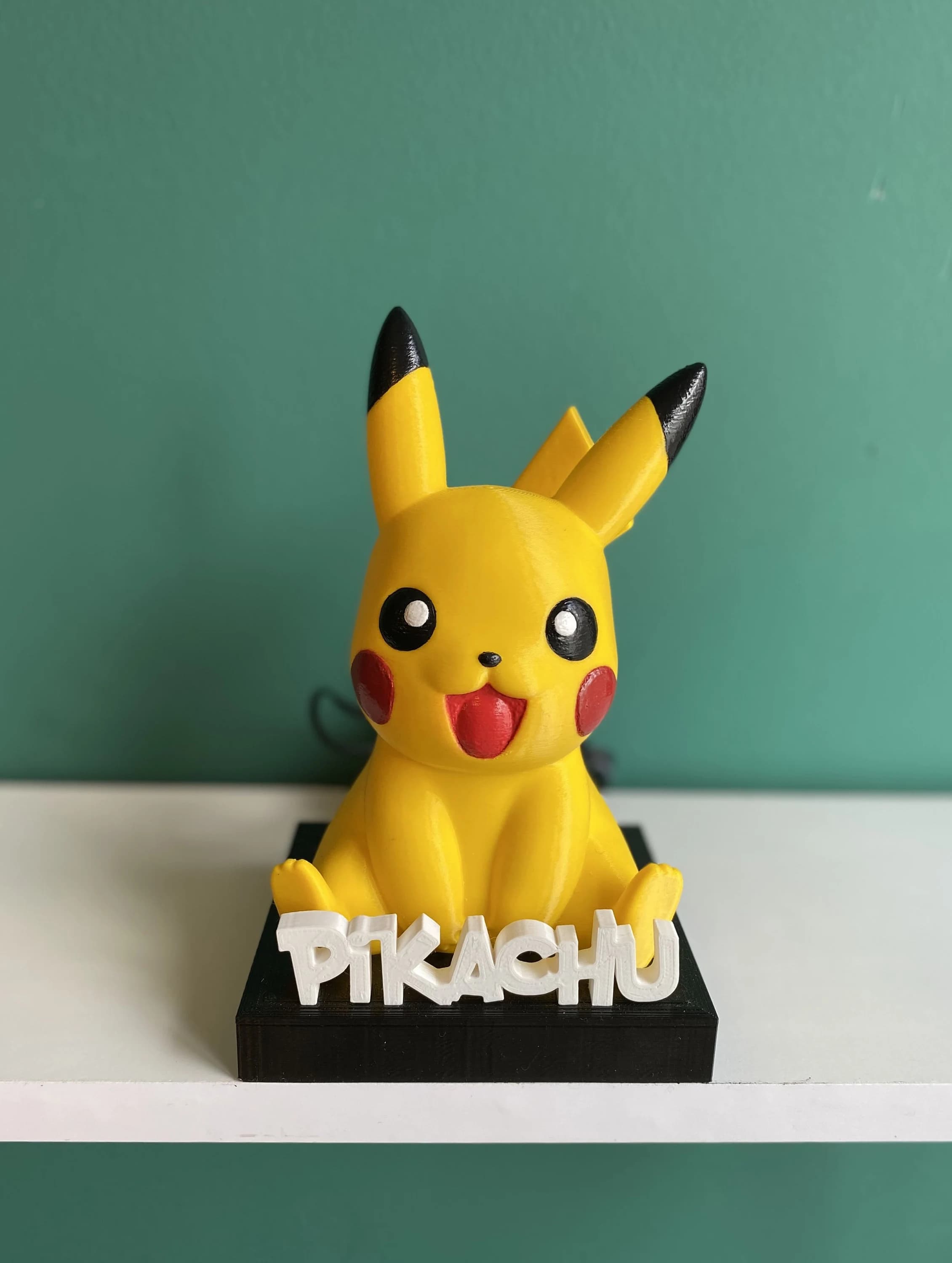 Personalized Name Designed Pikachu Night Lamp: Kids Room Decor Lamp - image 5