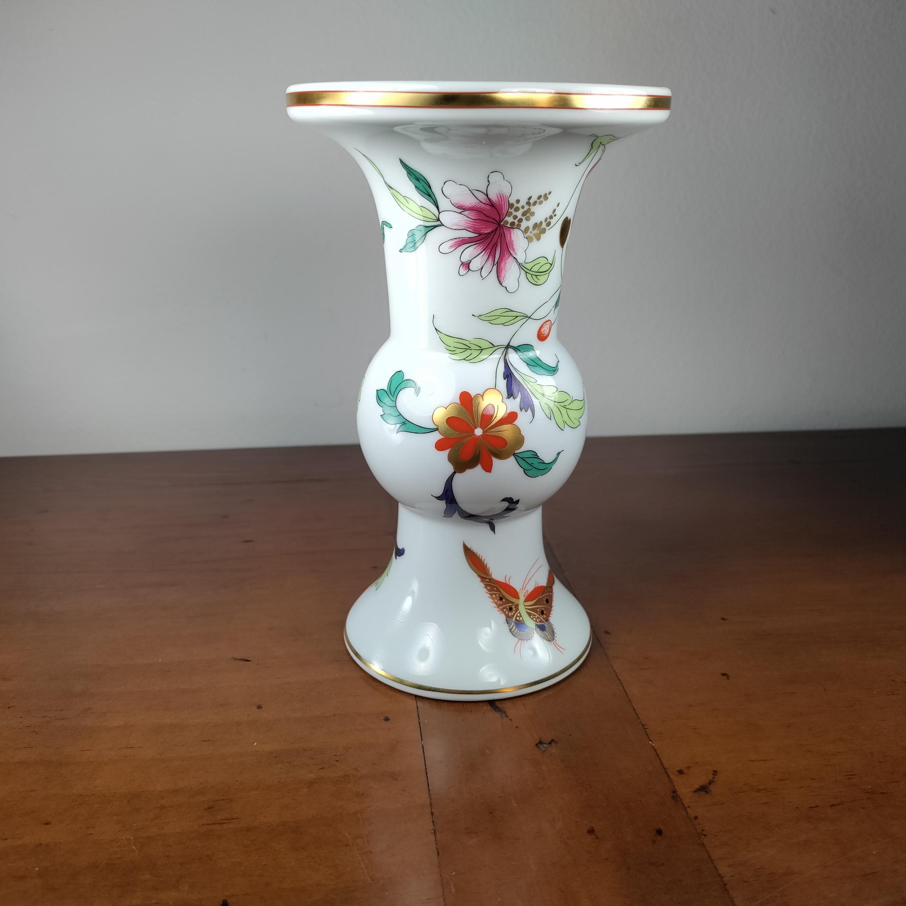 Vista Alegre Portugal Samatra pattern Porcelain Vase