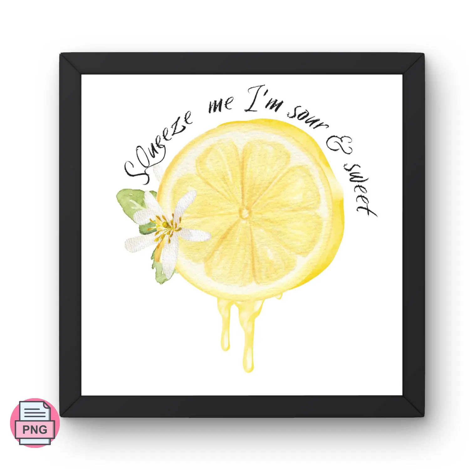 Watercolor Lemonade Art Prints: Summer Kitchen Decor (Digital Download) - image 3