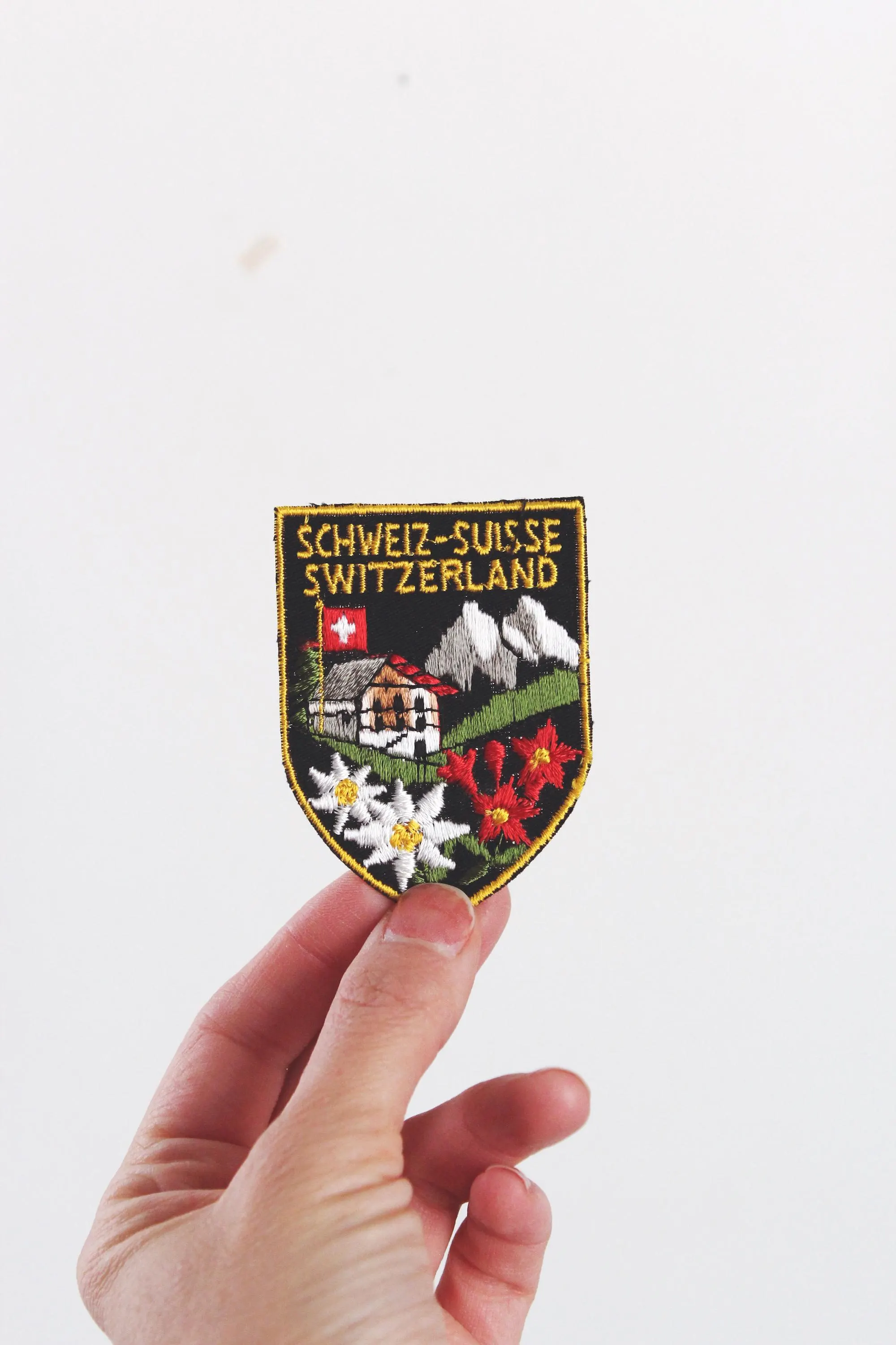 Vintage Patch with Framing Options - Europe | Vintage Framed Art | Design Art | Memorabilia Art | Sold Individually - image 4