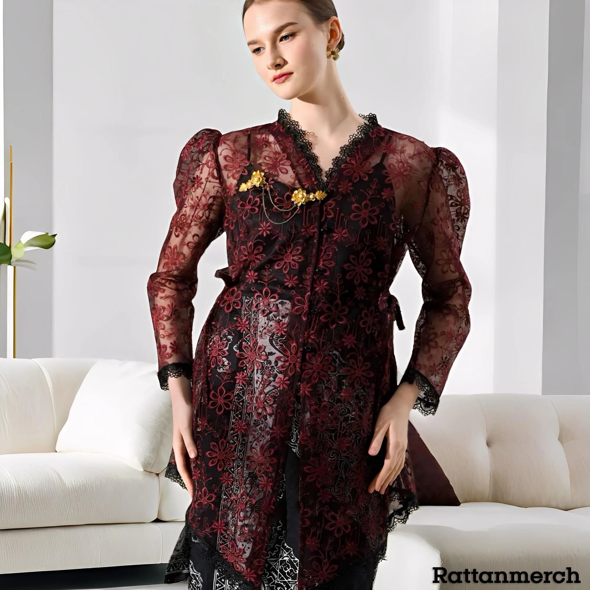 Kalima Modern Kebaya Elegant Top for Timeless Style,Bali Kebaya,Balinese Dress,Kebaya Bali,Bali Blouse,Balinese Kebaya,Kebaya Vintage