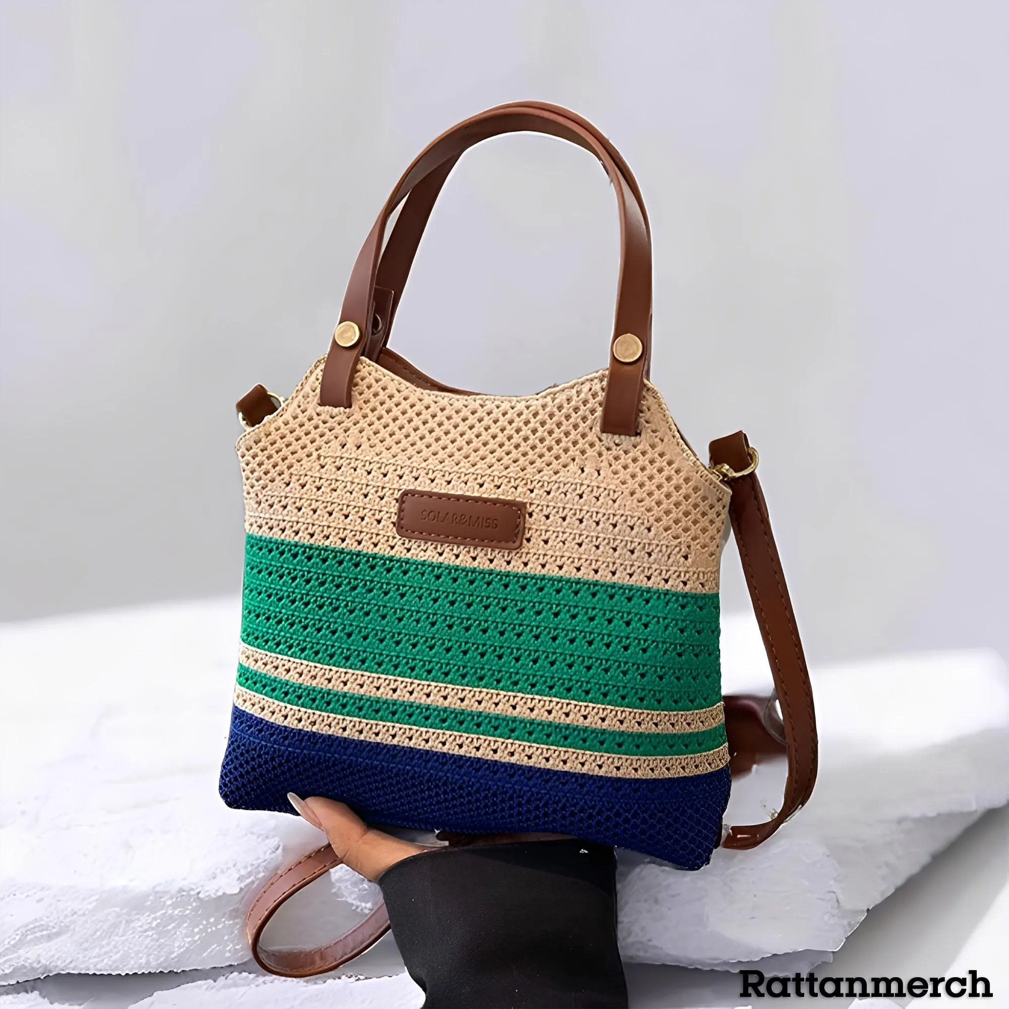 Sling Bag Elegant and Practical Leather,Rattan Sling Bag,Rattan Sling Bag Bali,Rattan Crossbody Bags,Rattan Leather Bag,Rattan Cross Body